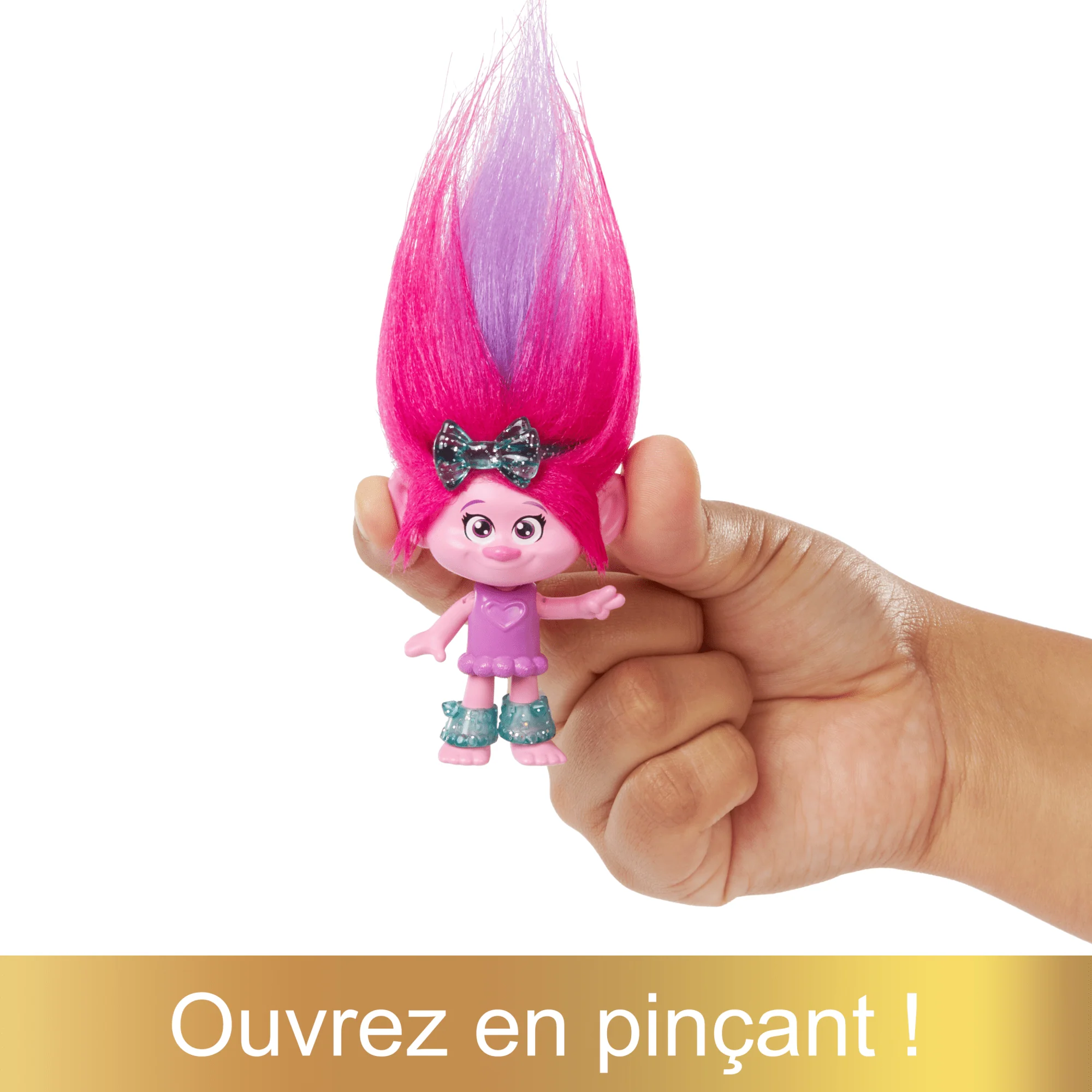 Dreamworks – Les Trolls 3 – Hair Pops – Poupée Reine Poppy - Image 3