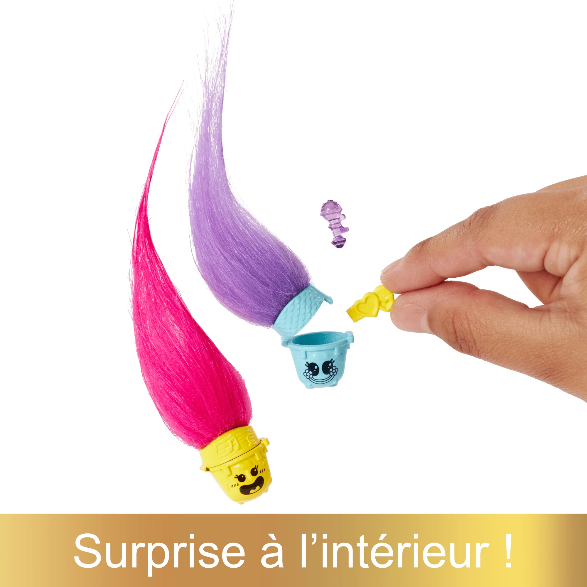 Dreamworks – Les Trolls 3 – Hair Pops – Poupée Reine Poppy - Image 4