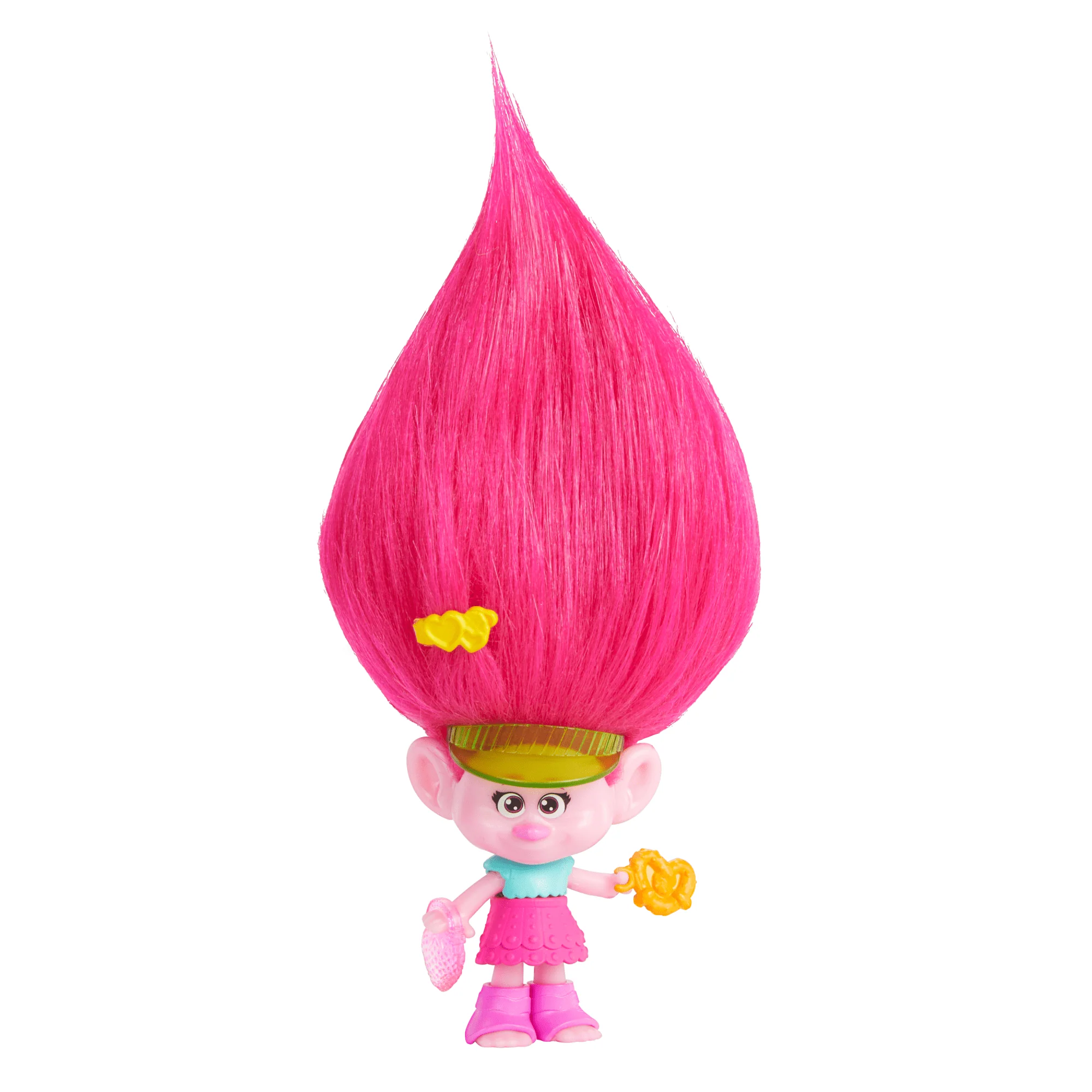 Dreamworks Trolls Fun Fair Surprise Hairtastic Surprize Queen Poppy Small Doll - Image 2