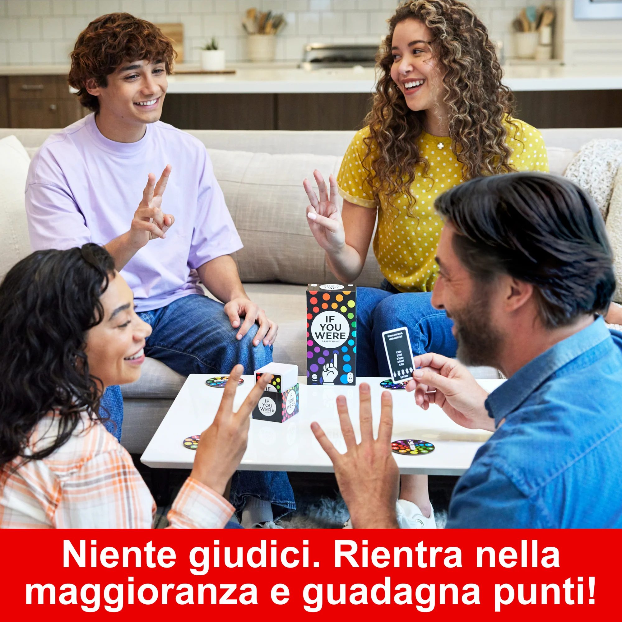 E Se Fossi..., Gioco Per Adulti Con Domande Ridicole E Votazione Con Le Dita Per 3-8 Giocatori - Image 5