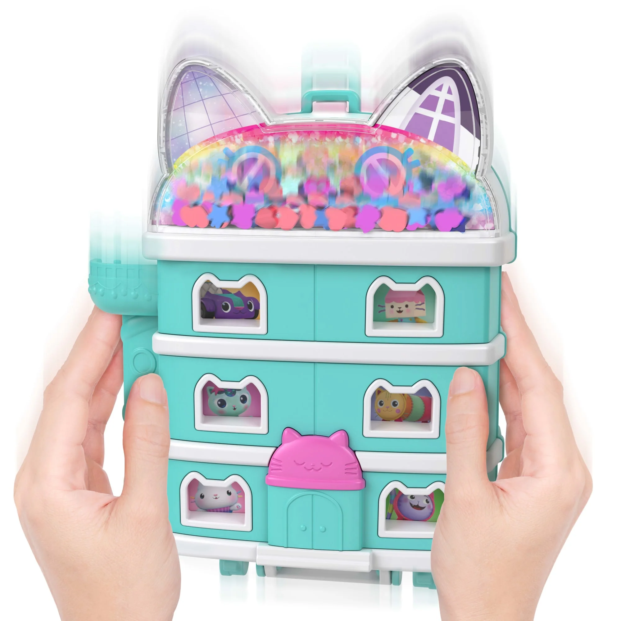 Polly Pocket X Gabby's Dollhouse Σετ Παιχνιδιού Με 9 Αξεσουάρ Και Γατούλες - Image 3