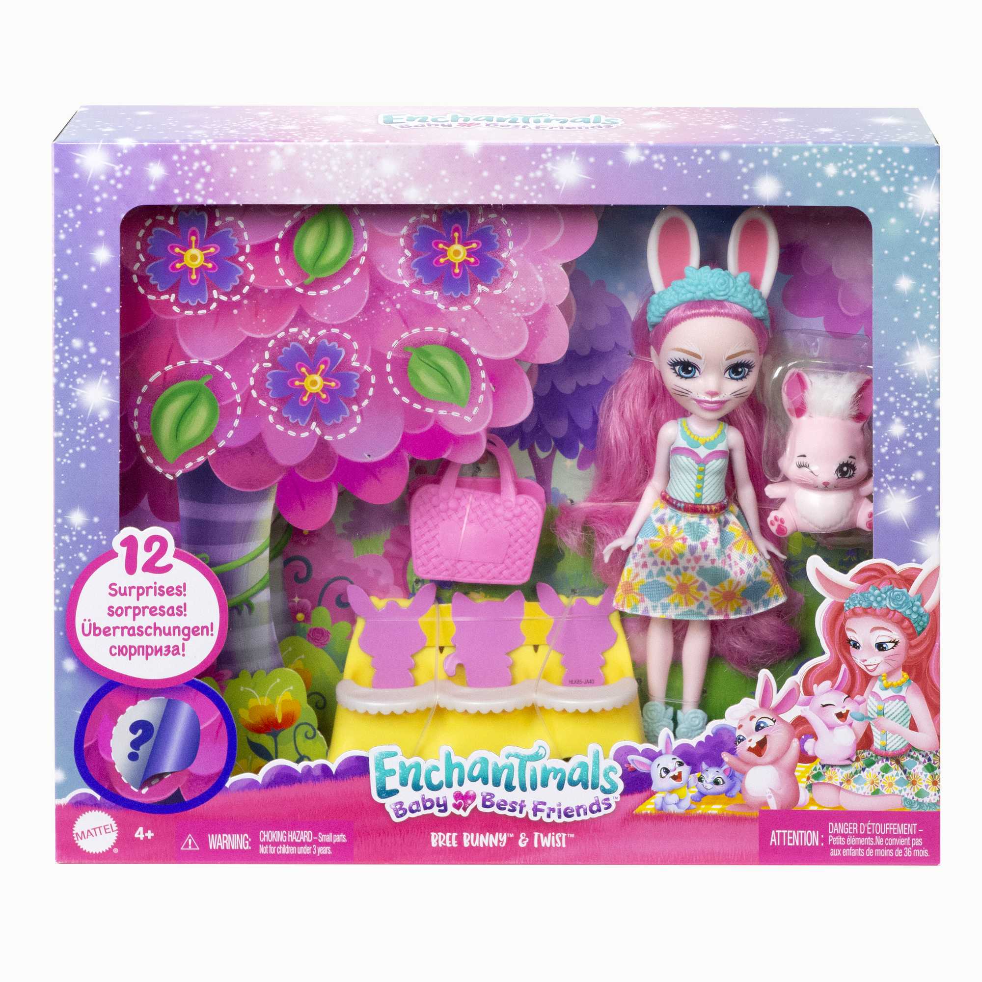 Enchantimals Baby Best Friends Bree Bunny & Twist Doll - Image 6