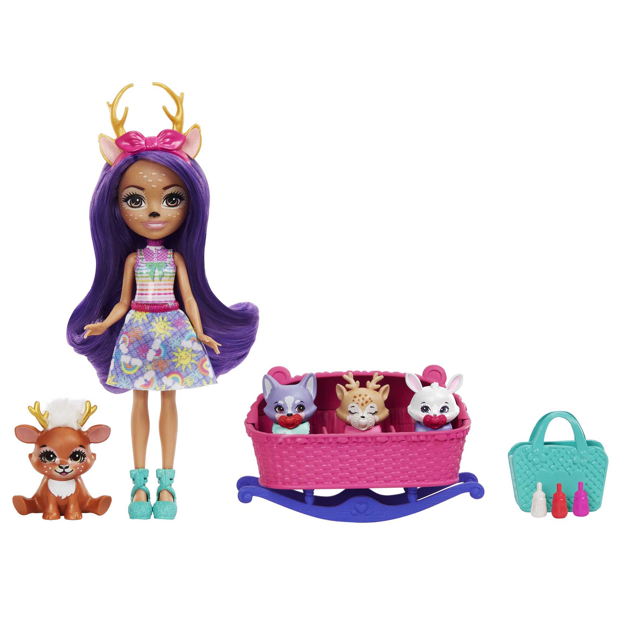 Enchantimals Baby Best Friends Danessa Deer & Sprint Doll - Image 3