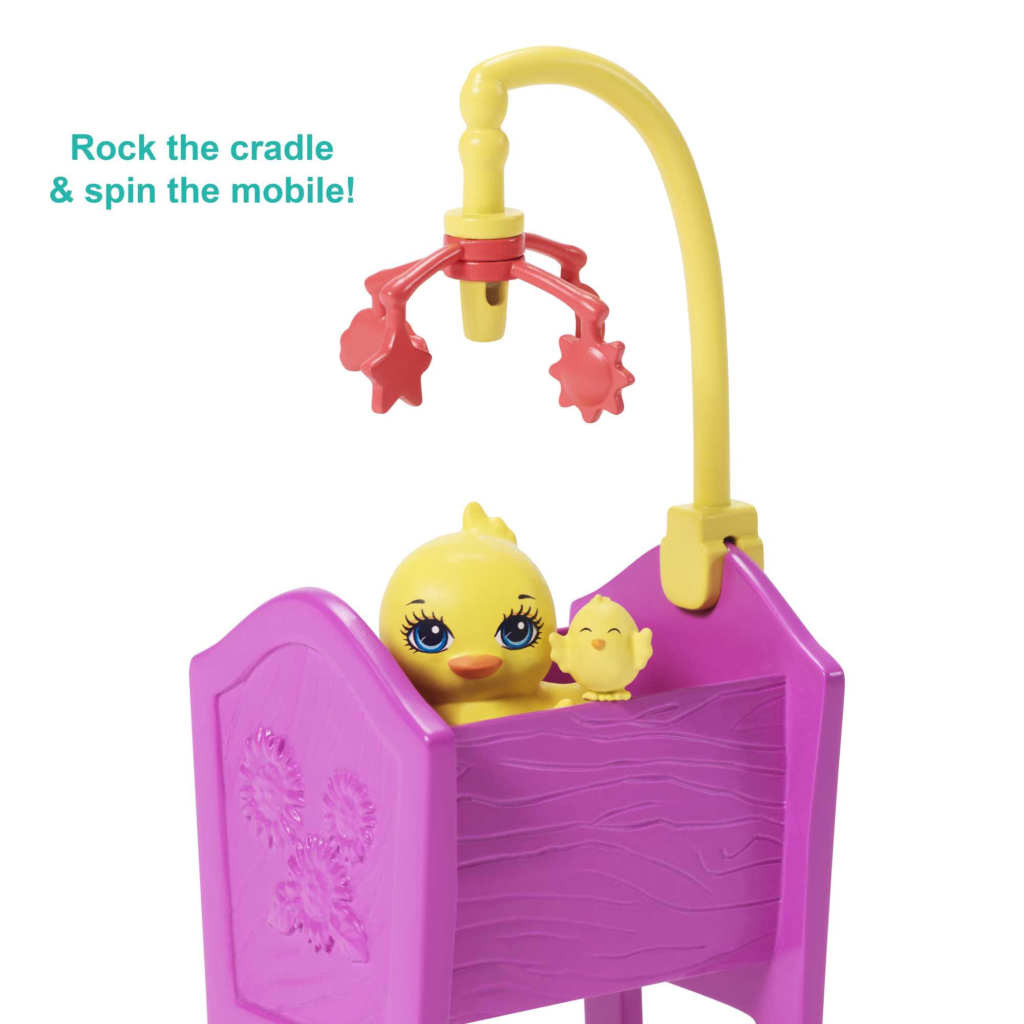 Enchantimals Barnyard Nursery Playset With Haydie Horse Doll & Trotter - Image 4