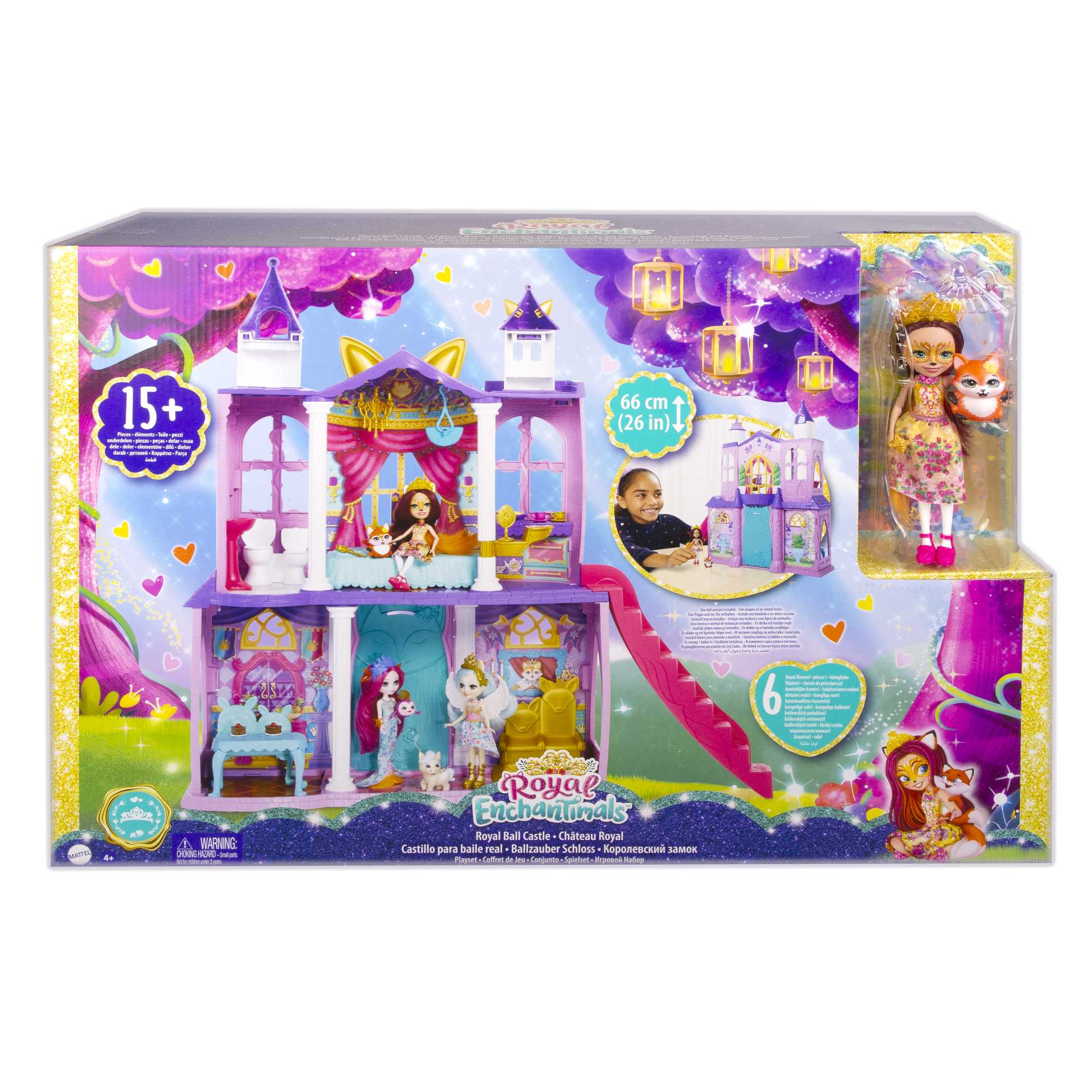 Набор игровой Enchantimals Семья Бал в королевском замке - Image 6