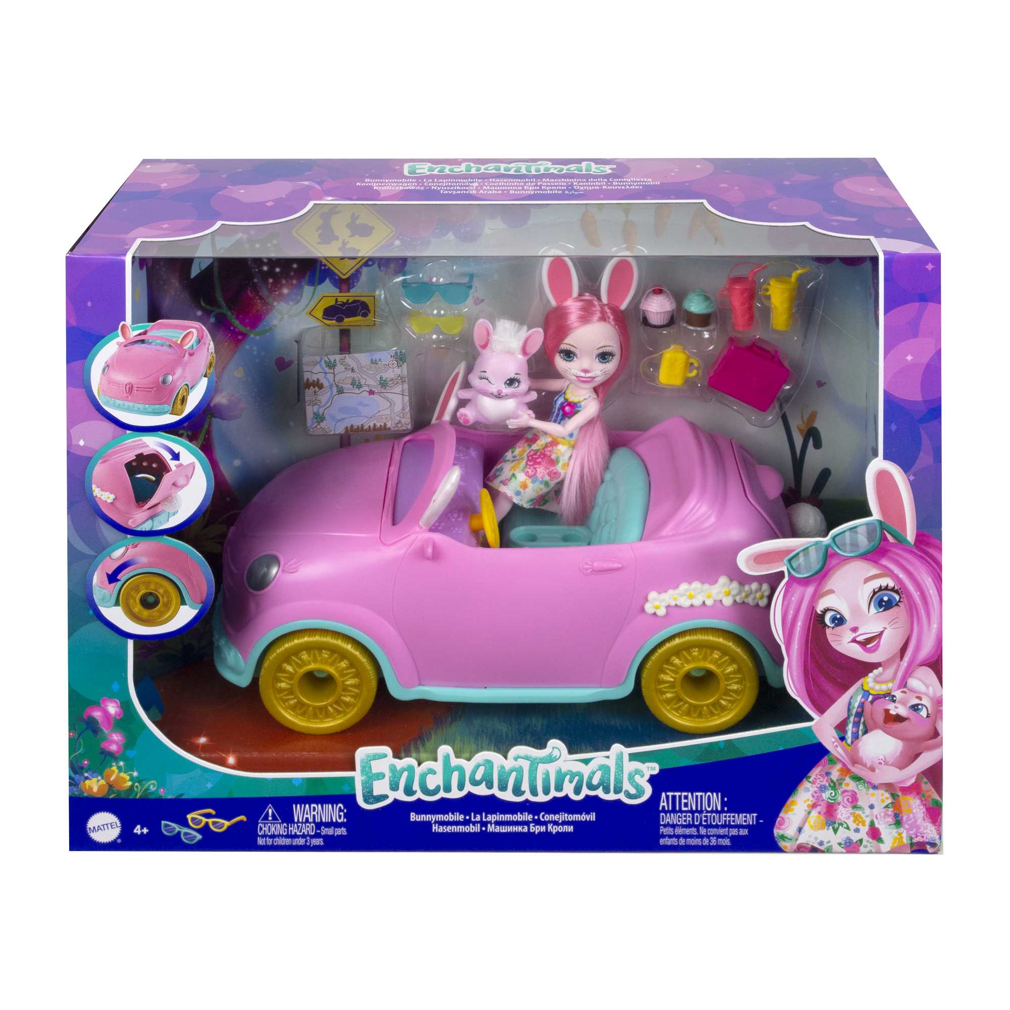 Enchantimals Bunnymobile Doll + Accessory - Image 7