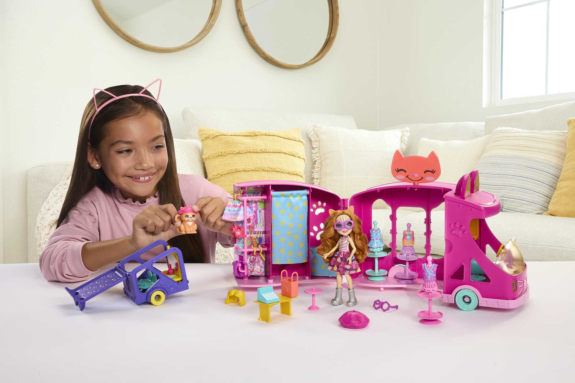 Enchantimals-Camion Mode-Coffret Poupée Et Accessoires - Image 2