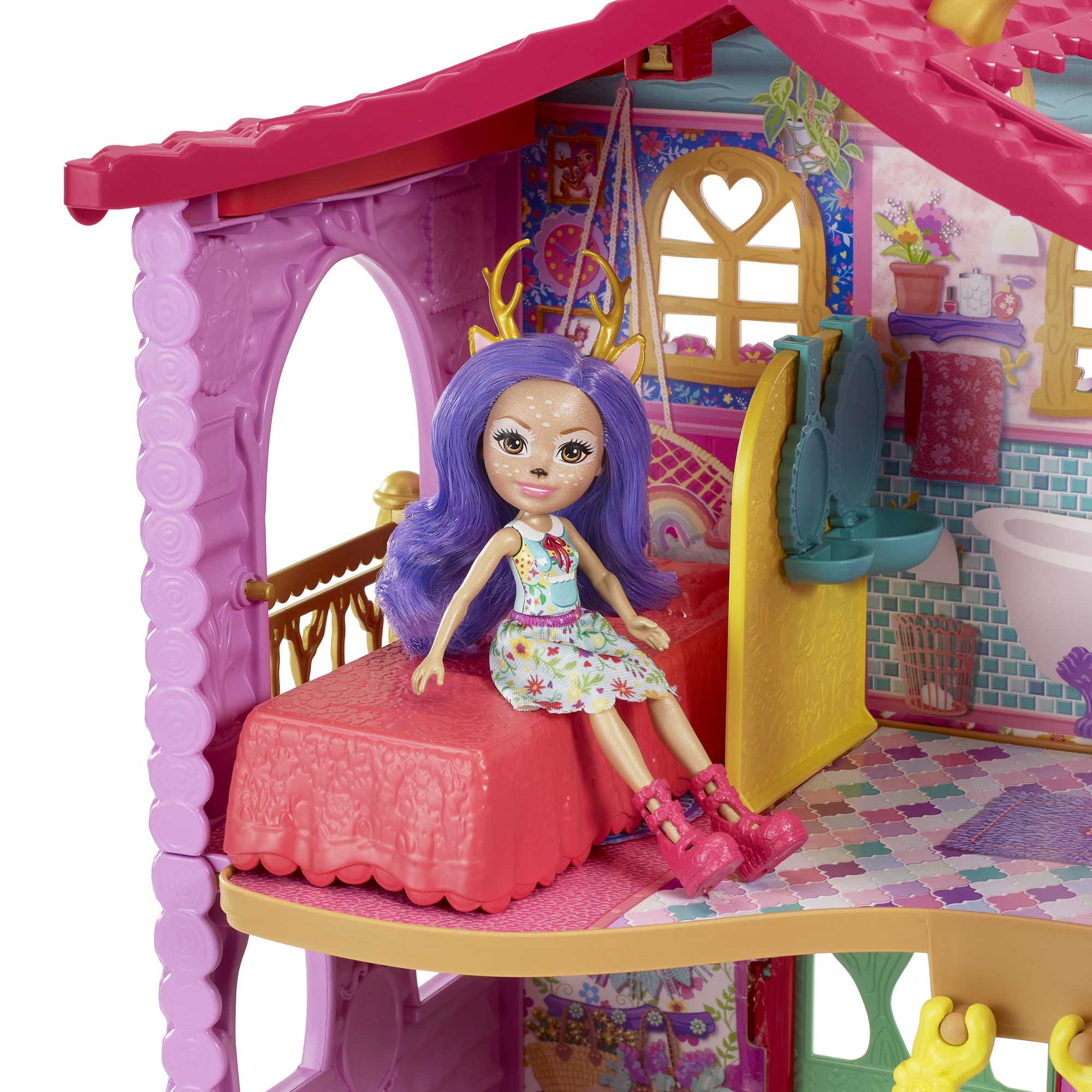 Набор игровой Enchantimals Домик Данессы Оленни - Image 3