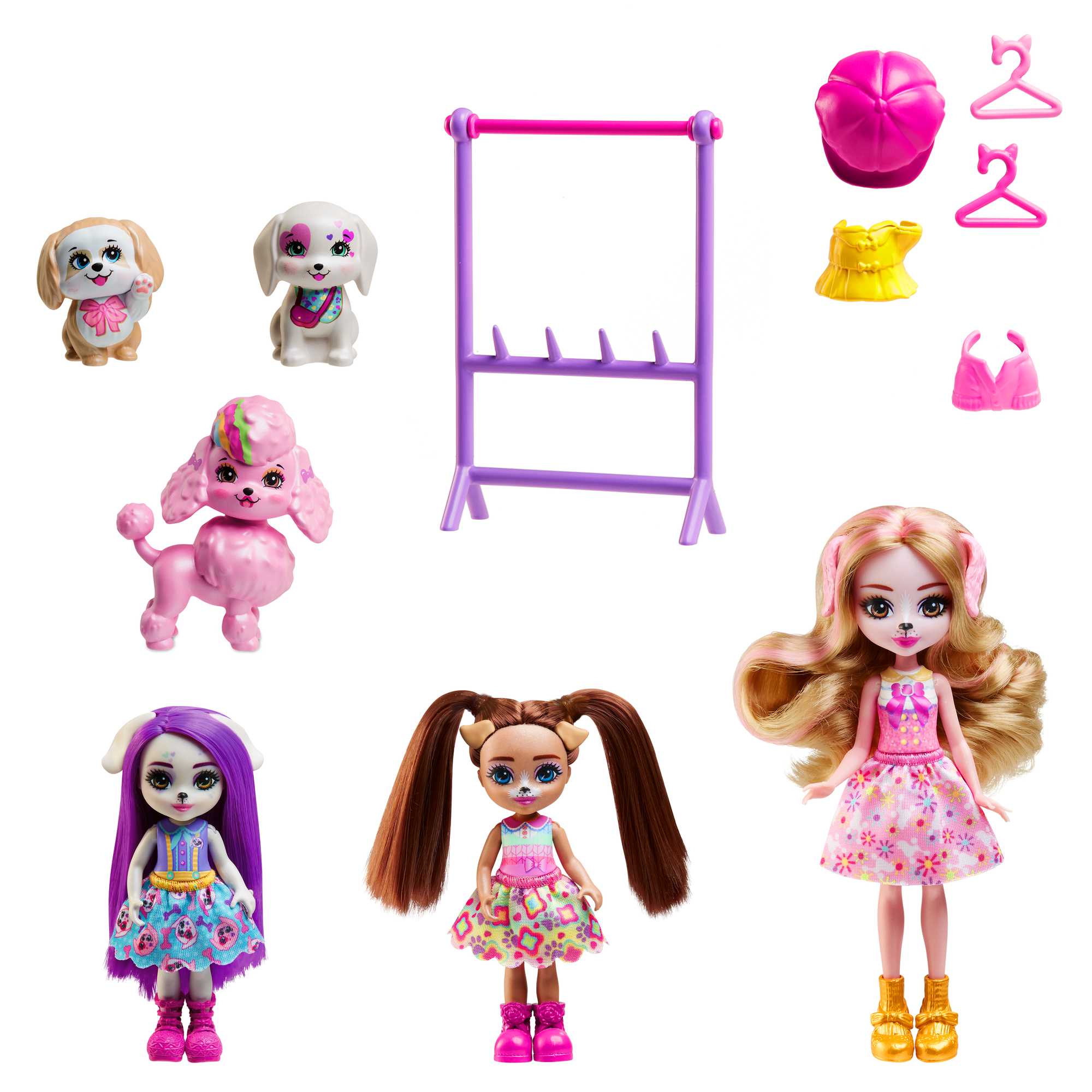 Enchantimals-Gala Enchanté-La Famille Dwyla Chien-Coffret - Image 4