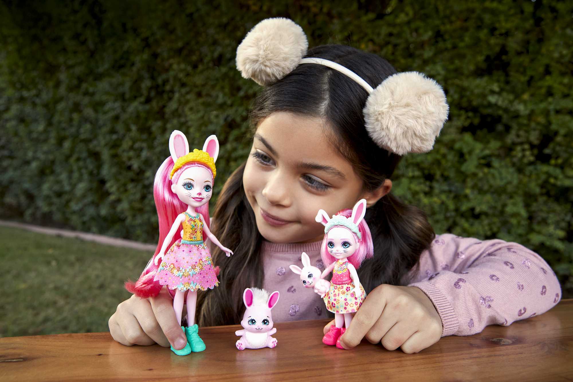 Набор игровой Enchantimals Сестрички с питомцами Бри и Беделия Кроля - Image 2