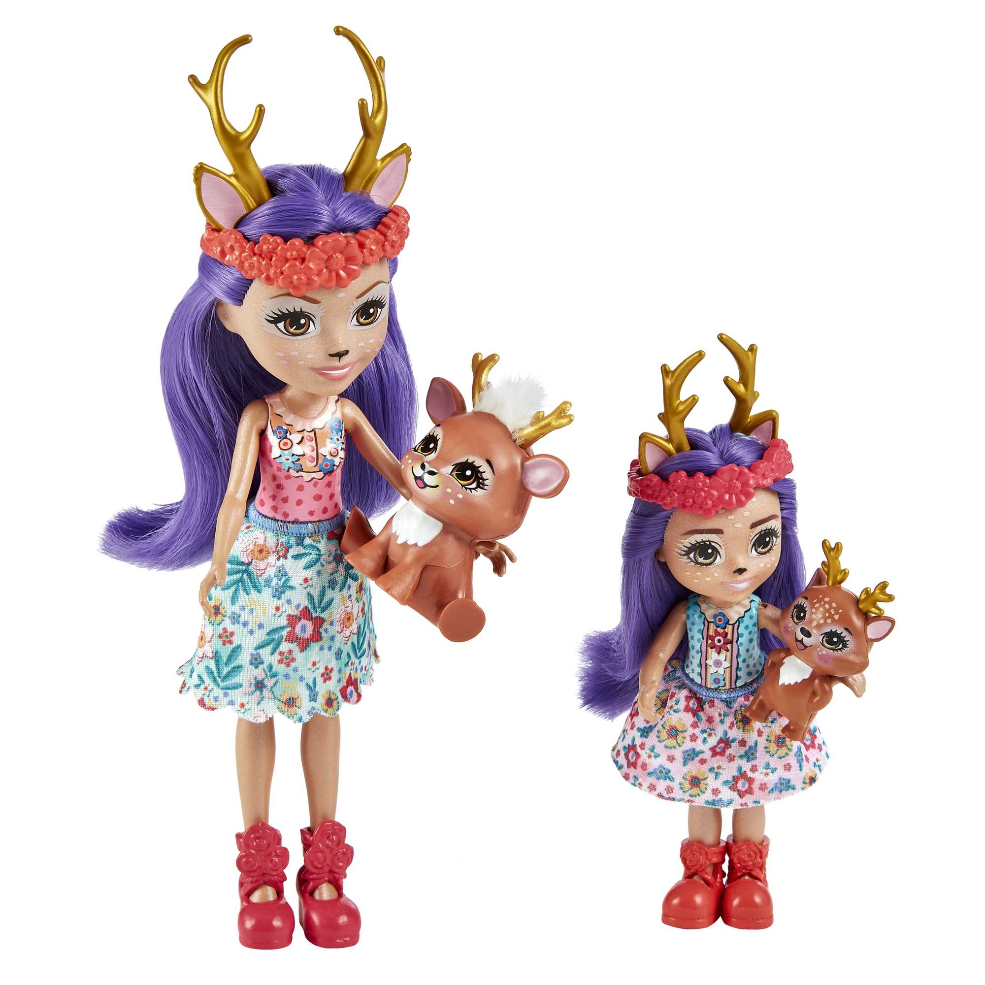 Набор игровой Enchantimals Сестрички с питомцами Данесса и Данетта Оленни - Image 3