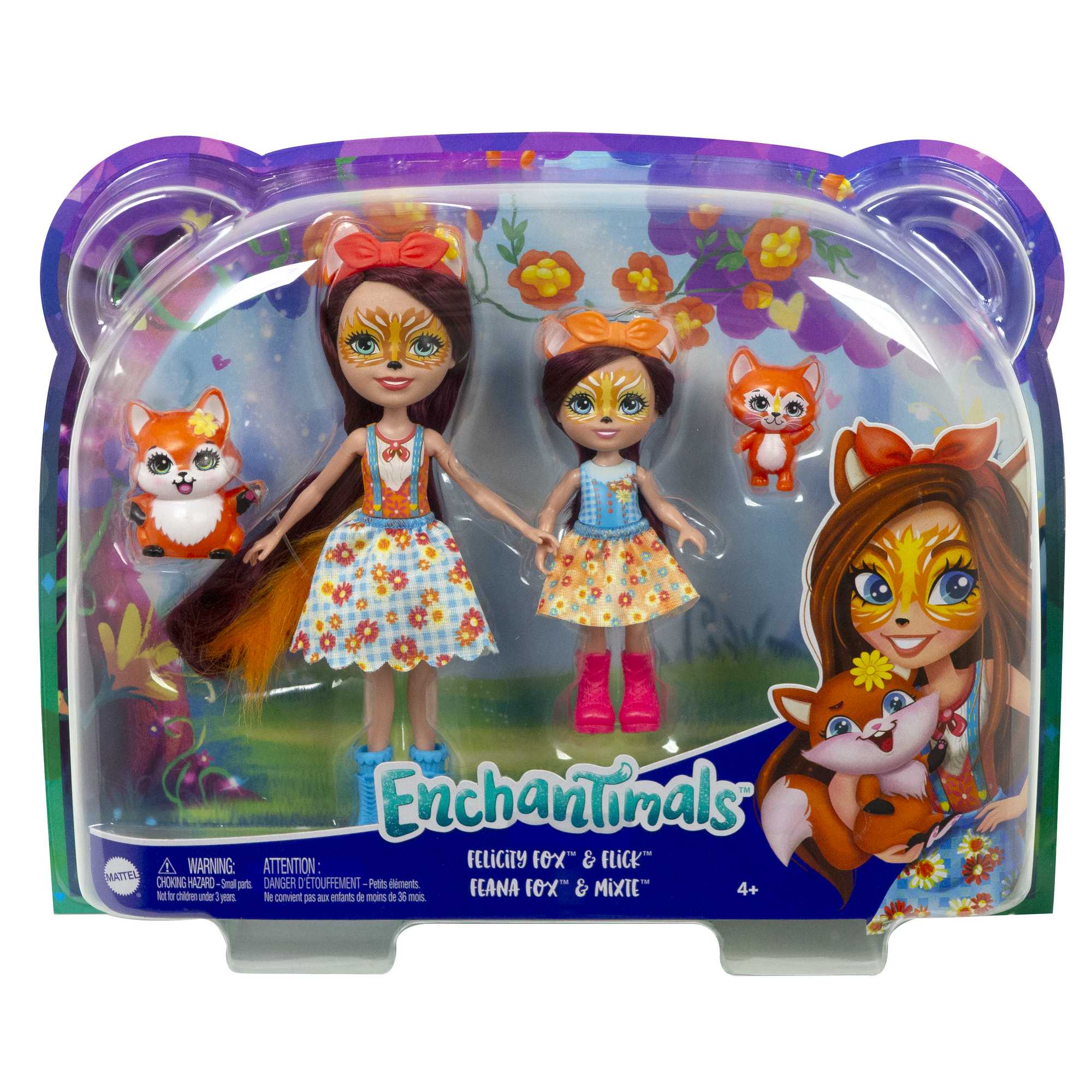 Набор игровой Enchantimals Сестрички с питомцами Фелисити и Феана Лис - Image 6