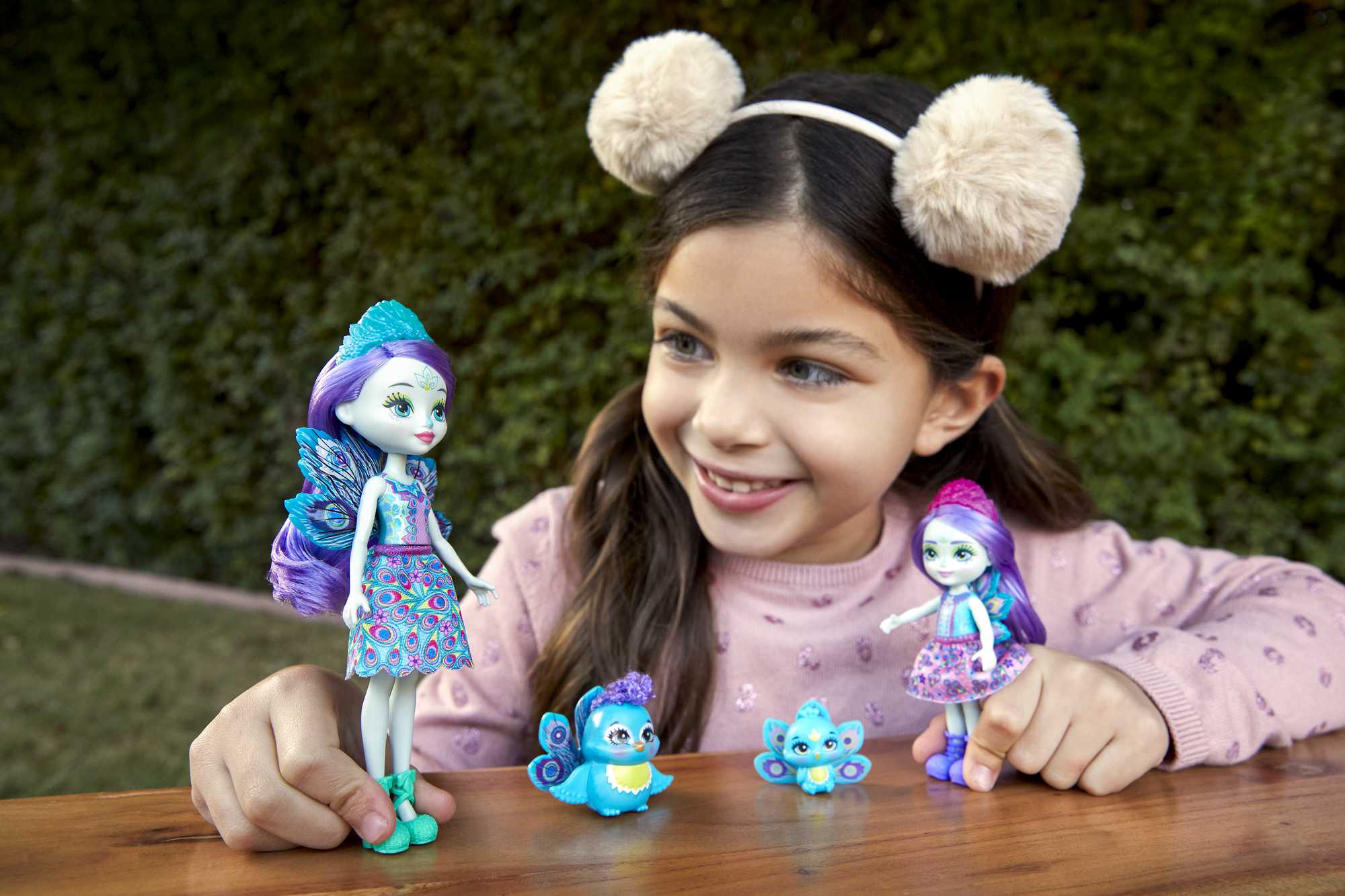 Набор игровой Enchantimals Сестрички с питомцами Пэттер и Пьера Павлина - Image 2