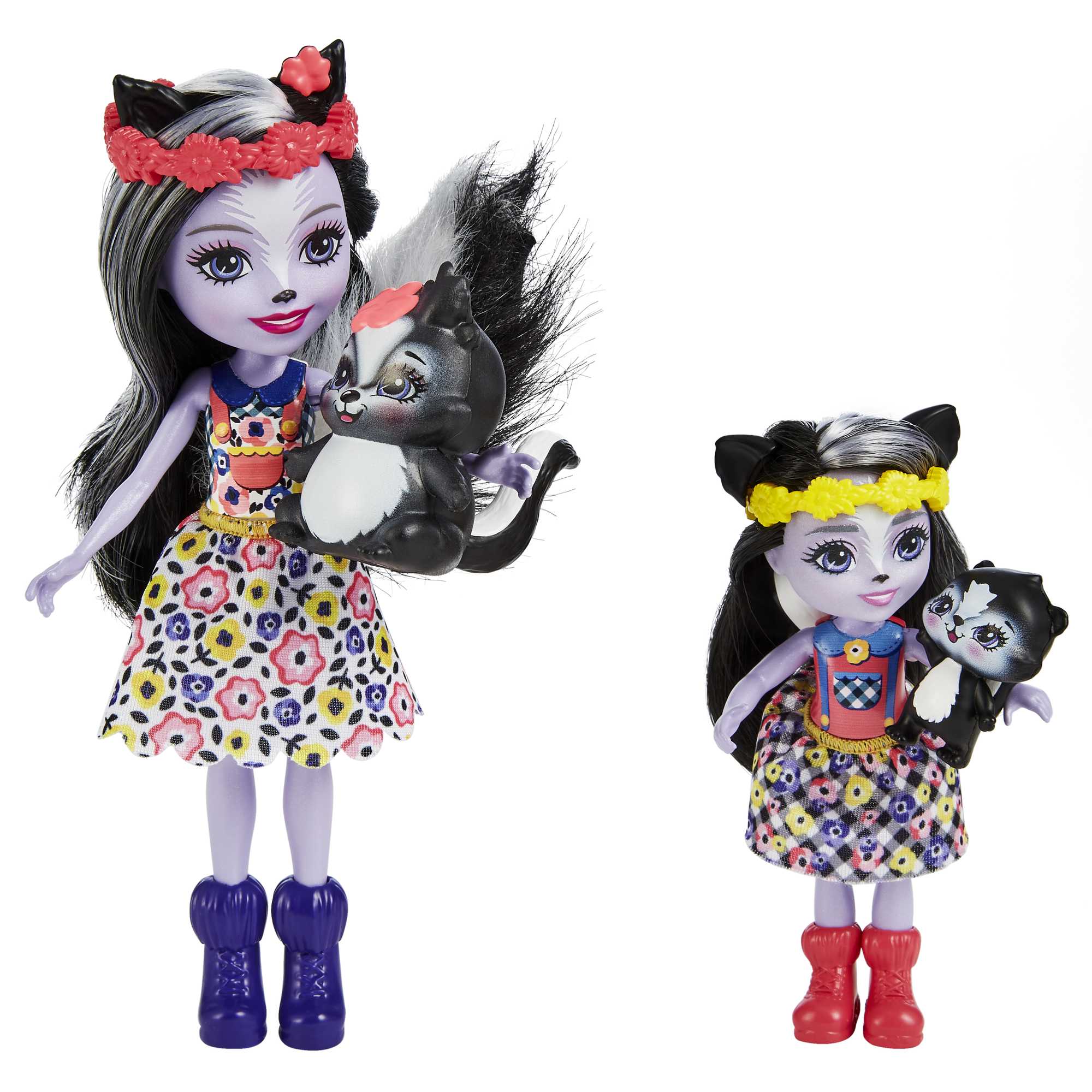 Набор игровой Enchantimals Сестрички с питомцами Сейдж и Сабелла Скунси - Image 3