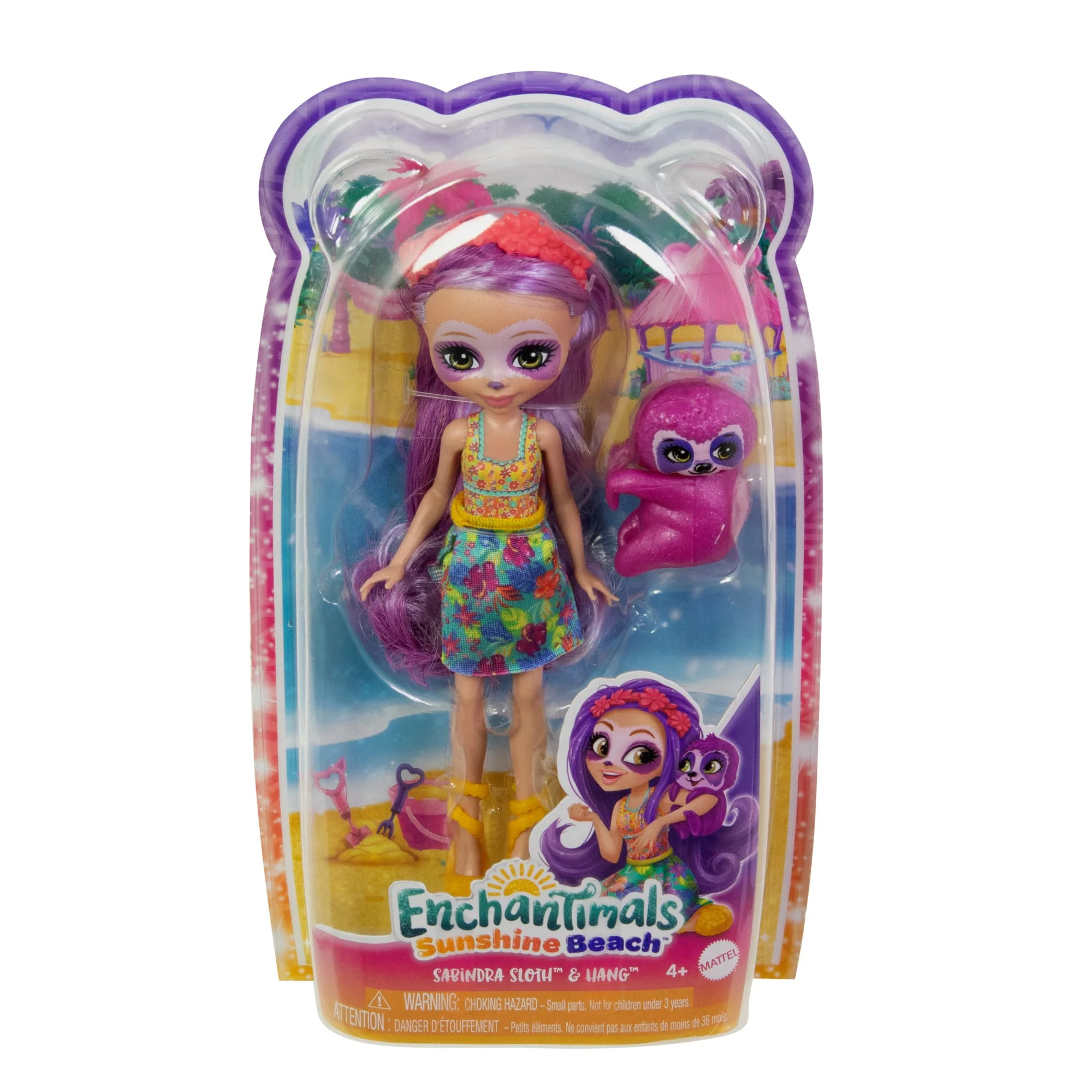 Enchantimals Sunshine Beach-Sabindra Paresseux Et Figurine-Poupée - Image 6
