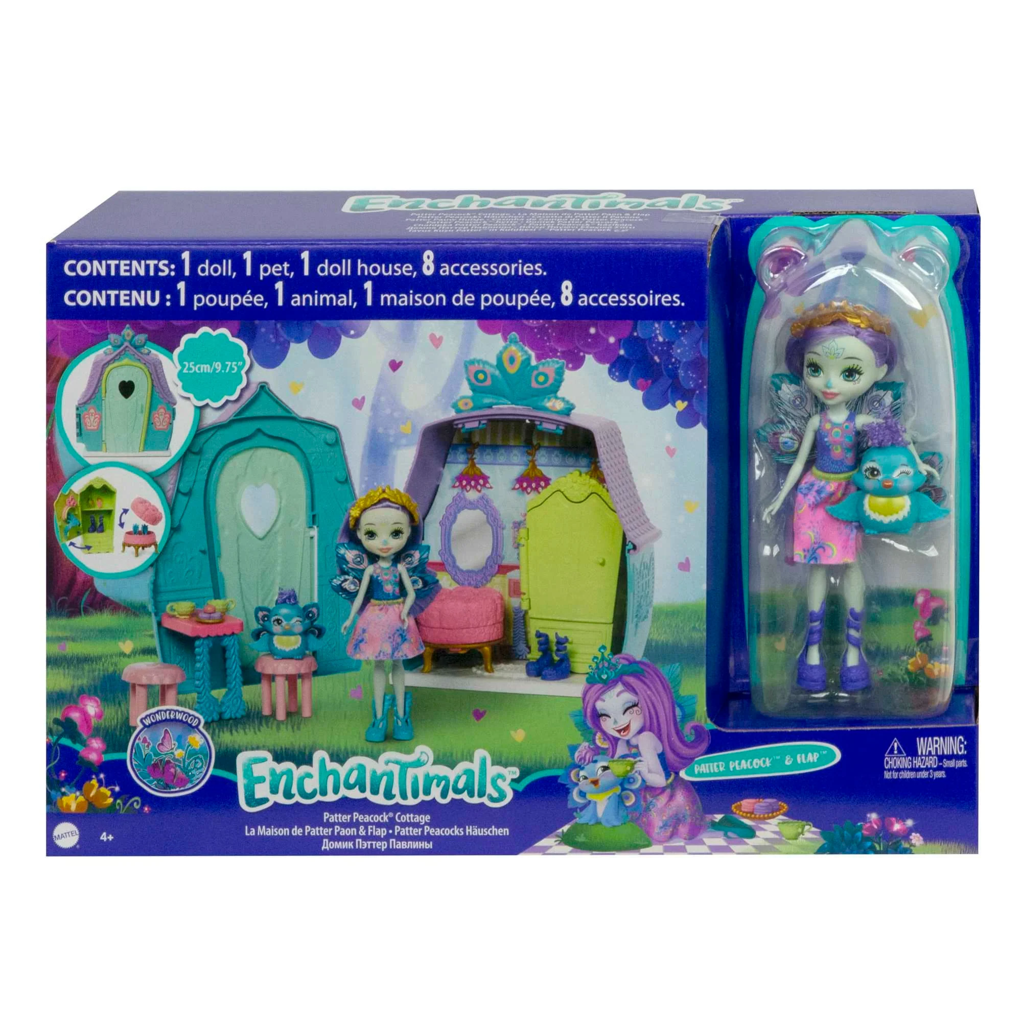 Набор игровой Enchantimals Домик Пэттер Павлины - Image 6