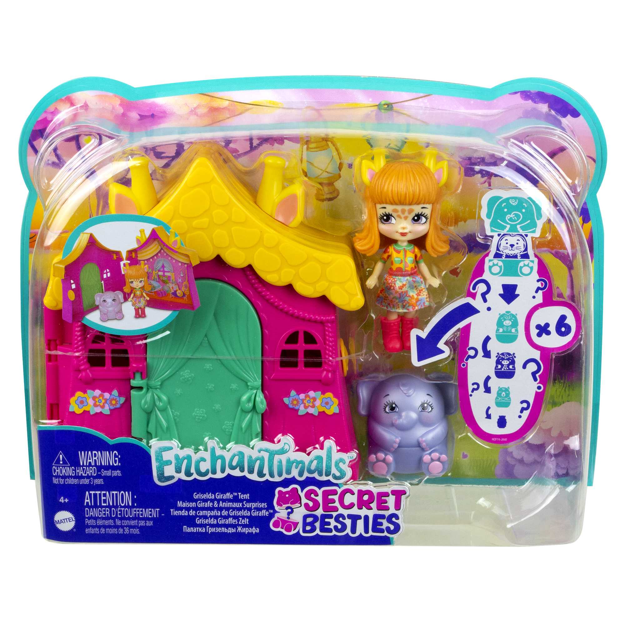 Набор игровой Enchantimals Домик-сюрприз Гризельды Жираффи - Image 5