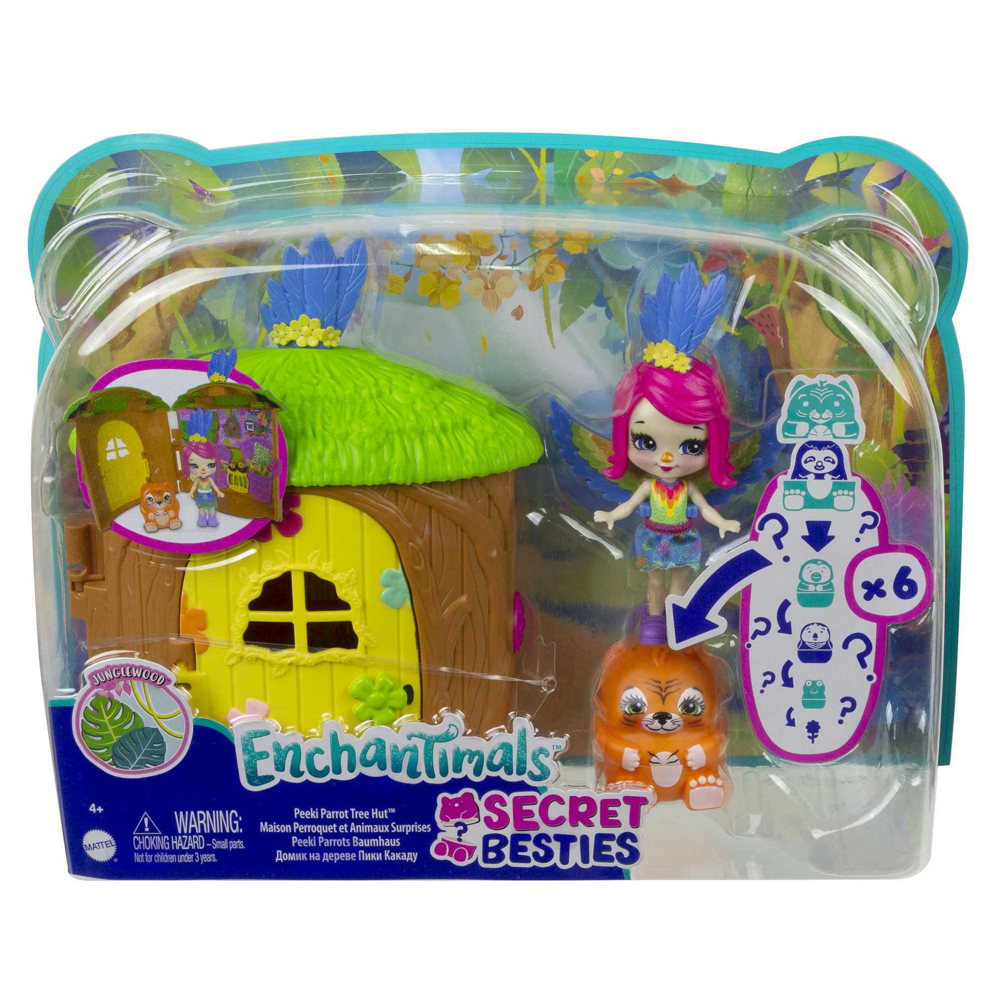 Набор игровой Enchantimals Домик-сюрприз Пикки Какаду - Image 6