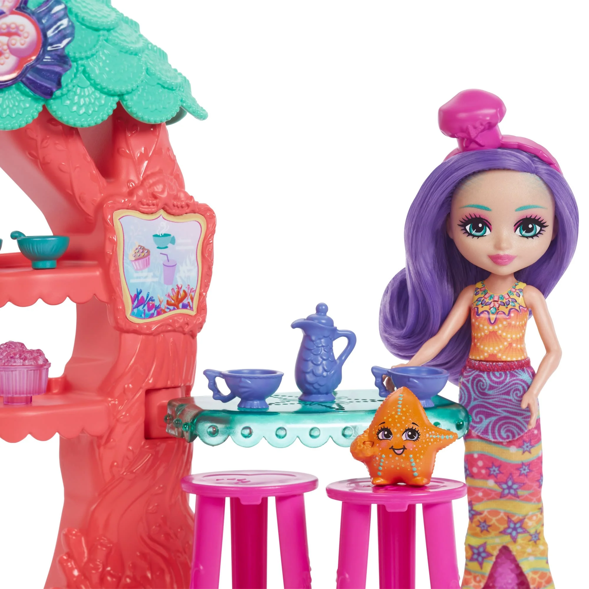 Набор игровой Enchantimals Кафе Морская пещера (кукла + питомцы) - Image 3
