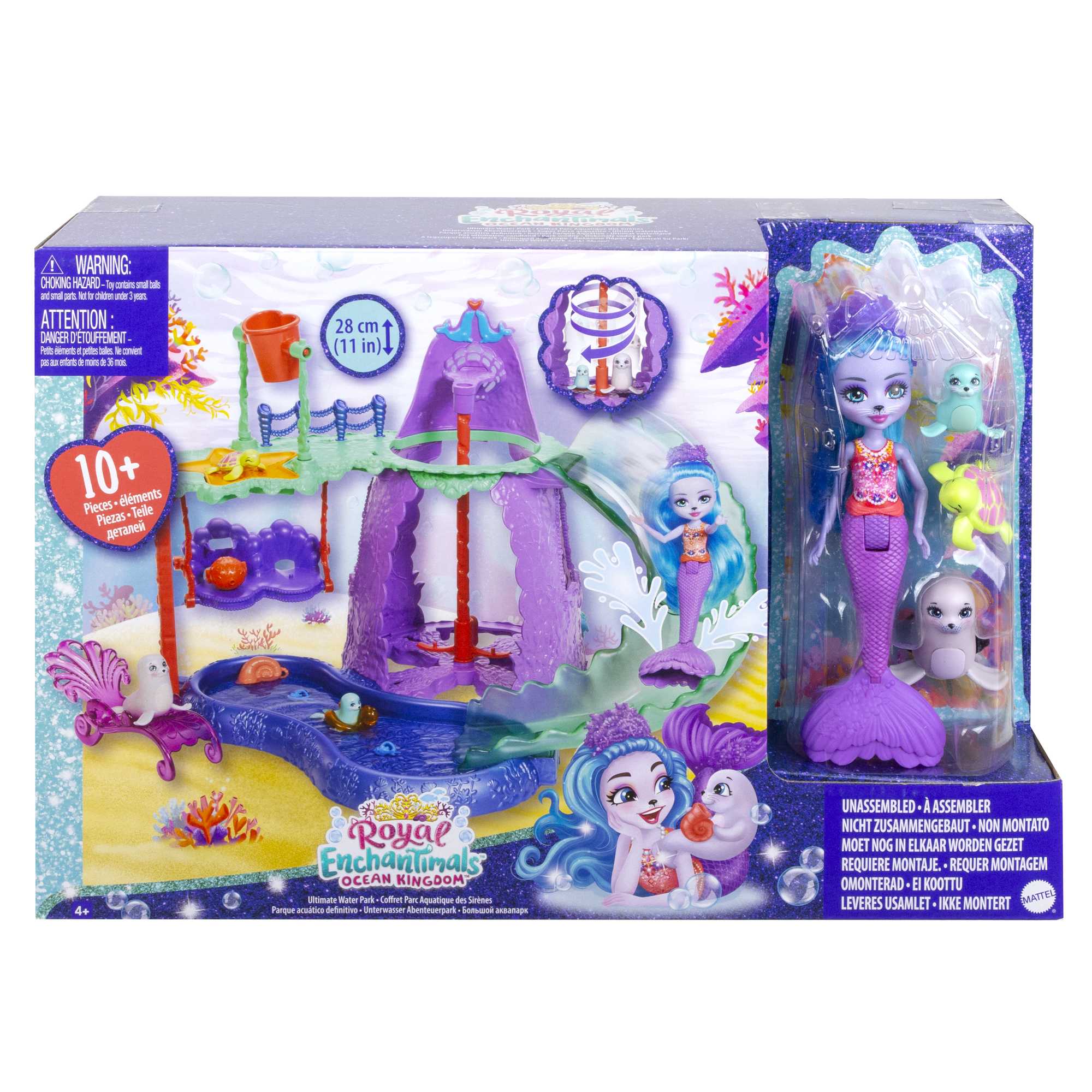 Набор игровой Enchantimals Большой аквапарк с куклой и питомцами - Image 6