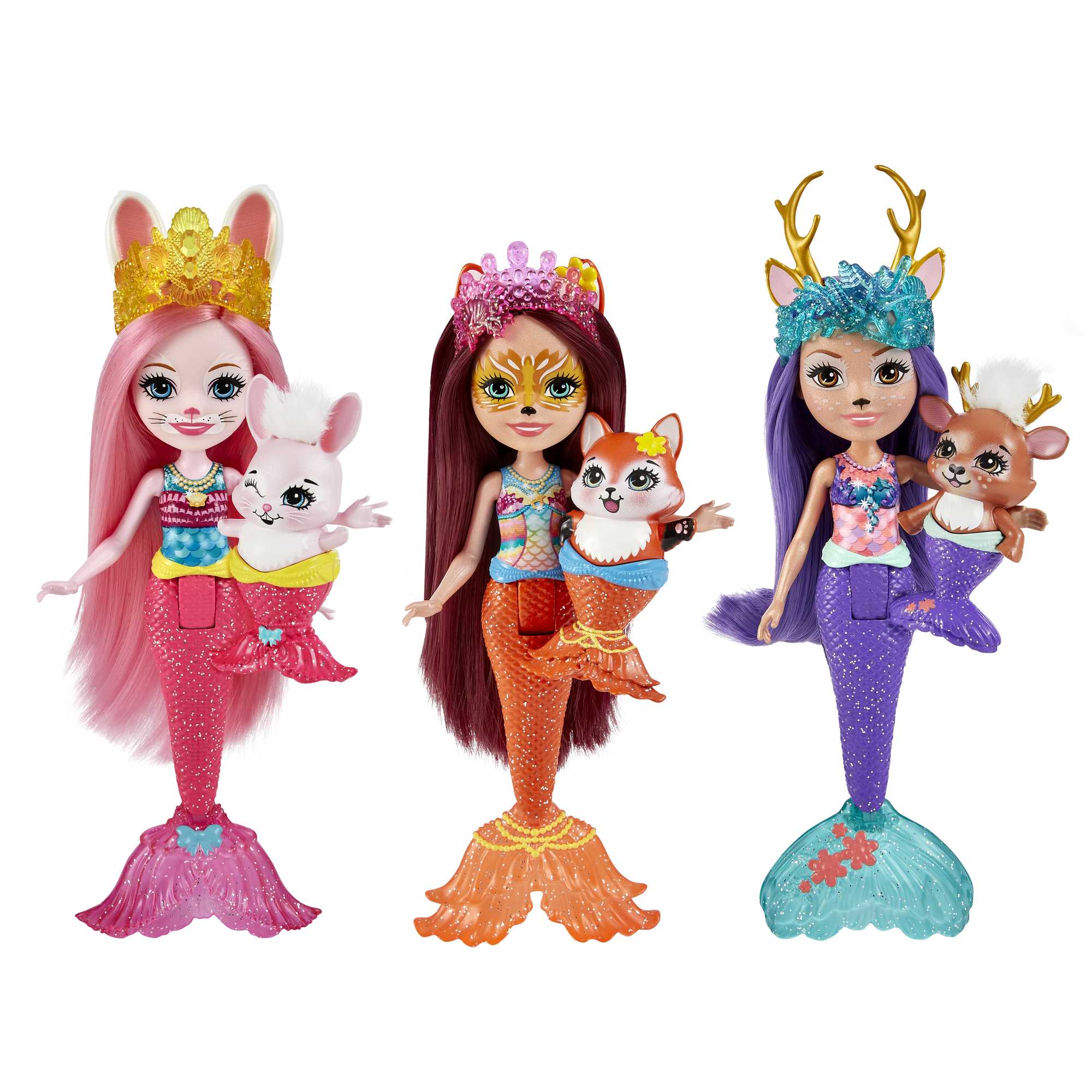 Набор из трех кукол Enchantimals Волшебные русалочки - Image 3