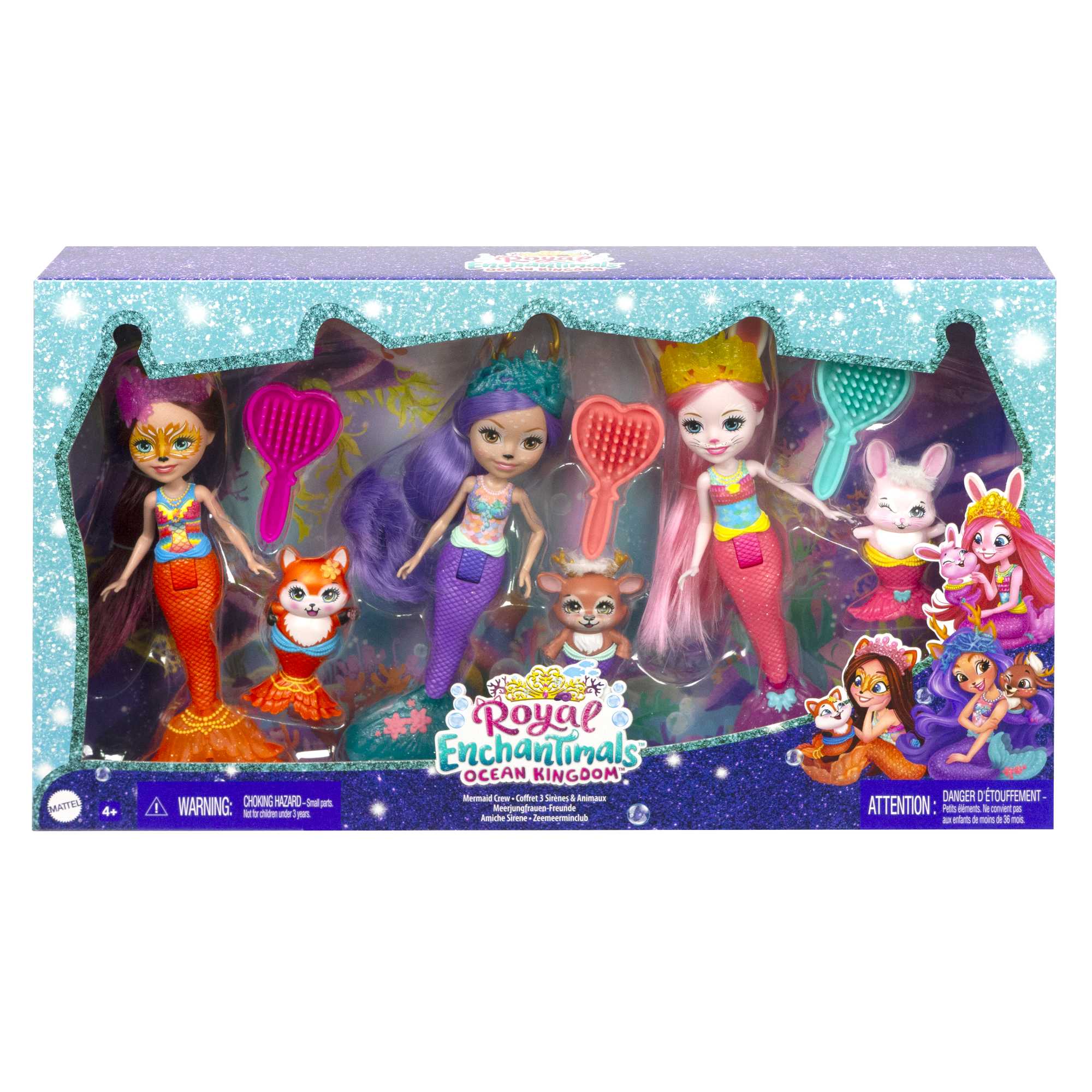 Набор из трех кукол Enchantimals Волшебные русалочки - Image 6