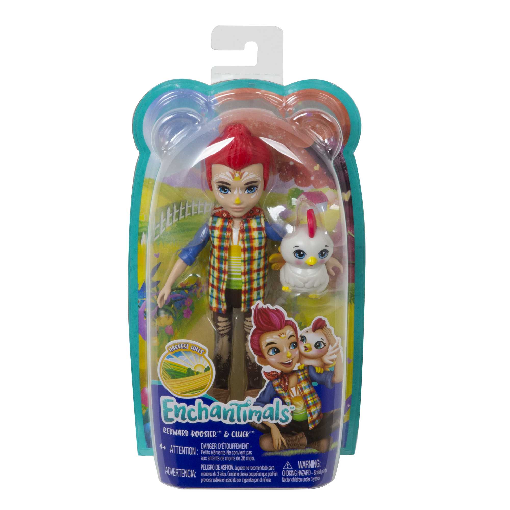 Enchantimals Redward Rooster Doll & Cluck Figure - Image 6