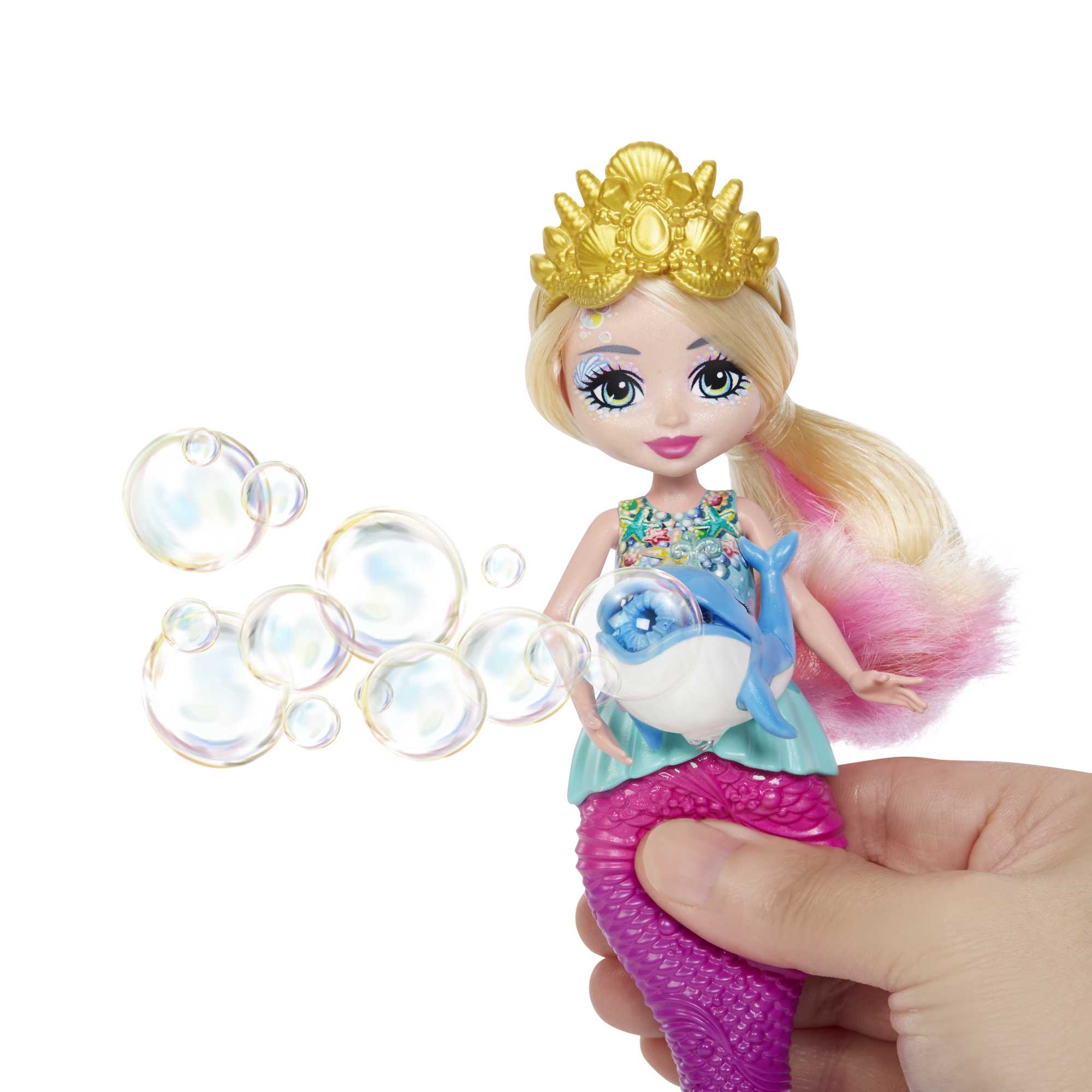 Кукла Enchantimals Русалочка с волшебными пузырьками - Image 3