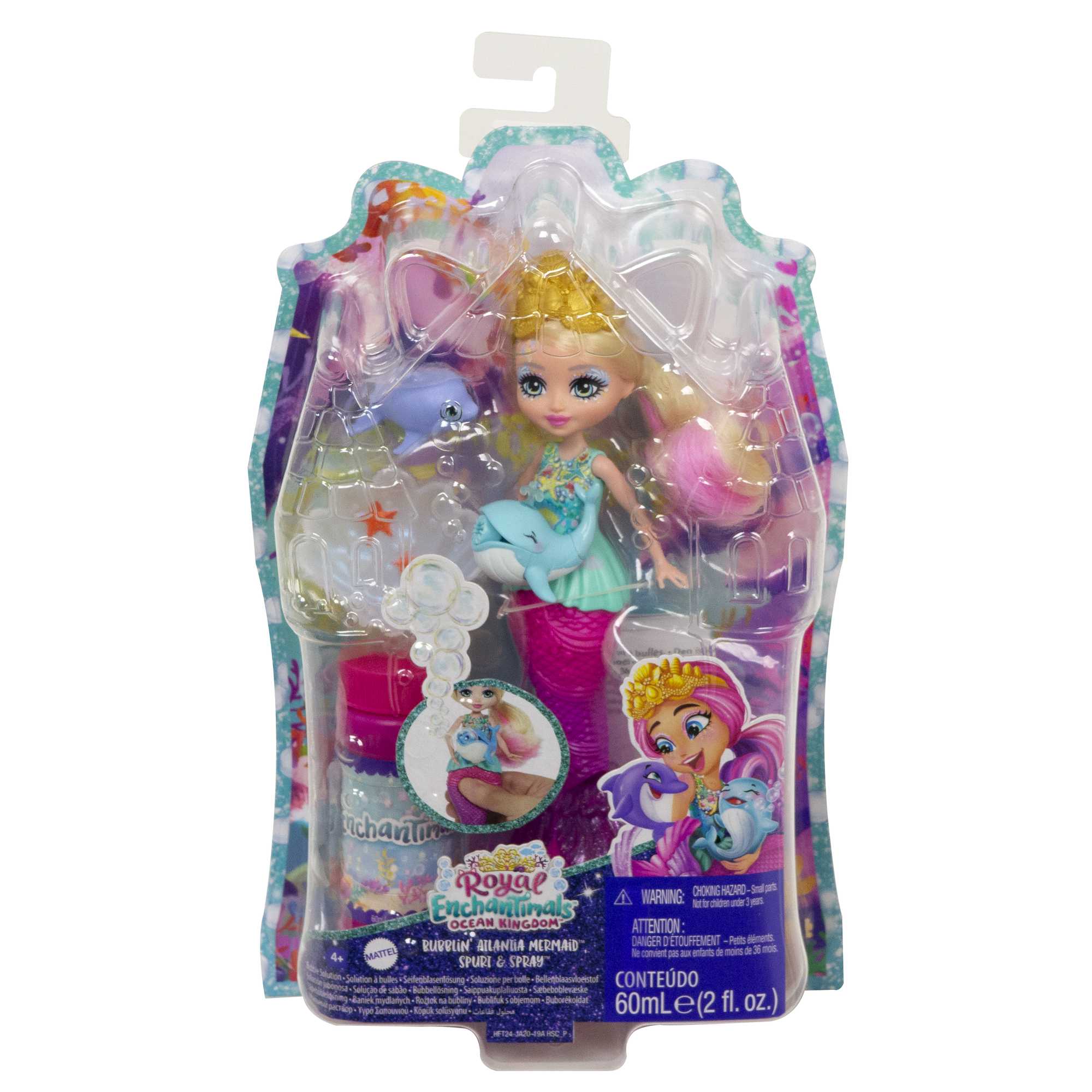 Кукла Enchantimals Русалочка с волшебными пузырьками - Image 6