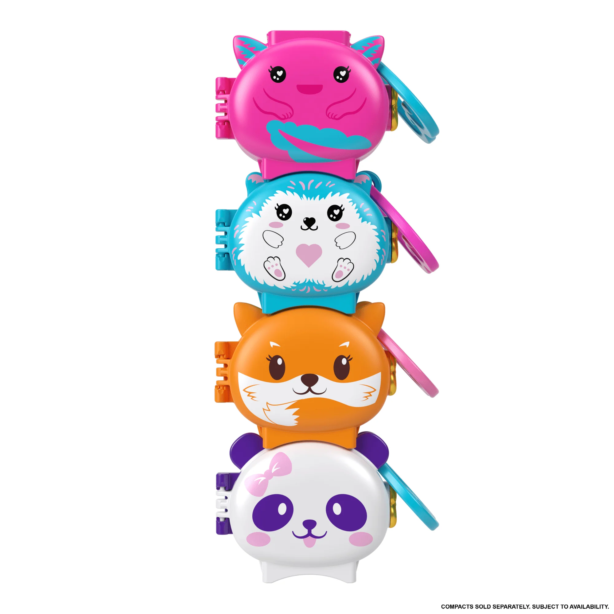 Polly Pocket Cabeza Animal Surtida Cofre Con Muñeca Y Mascota +4 Años - Image 2