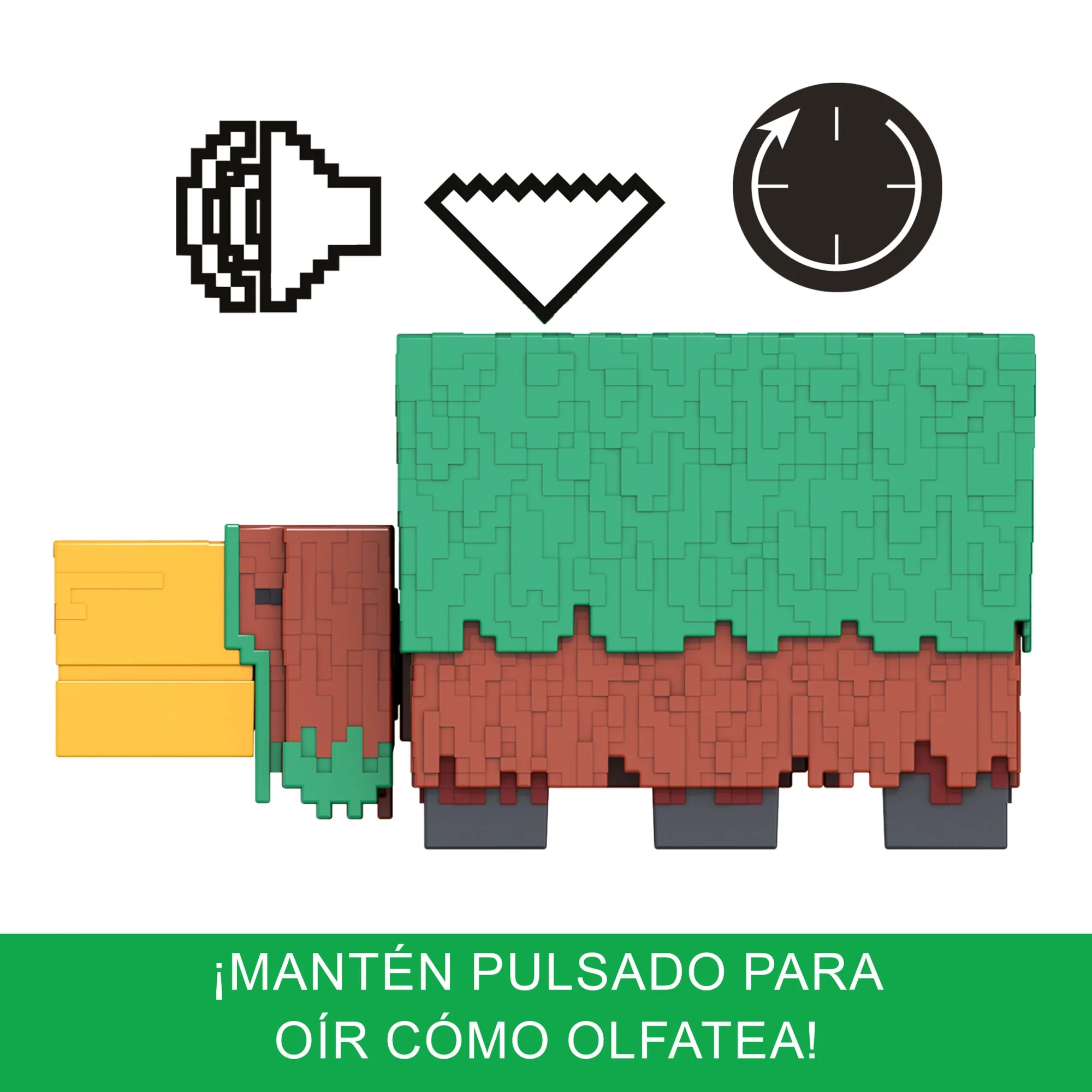Figura De Acción De Sniffer De Minecraft De 8,25Cm Con Sonidos Idénticos A Los Del Juego - Image 5