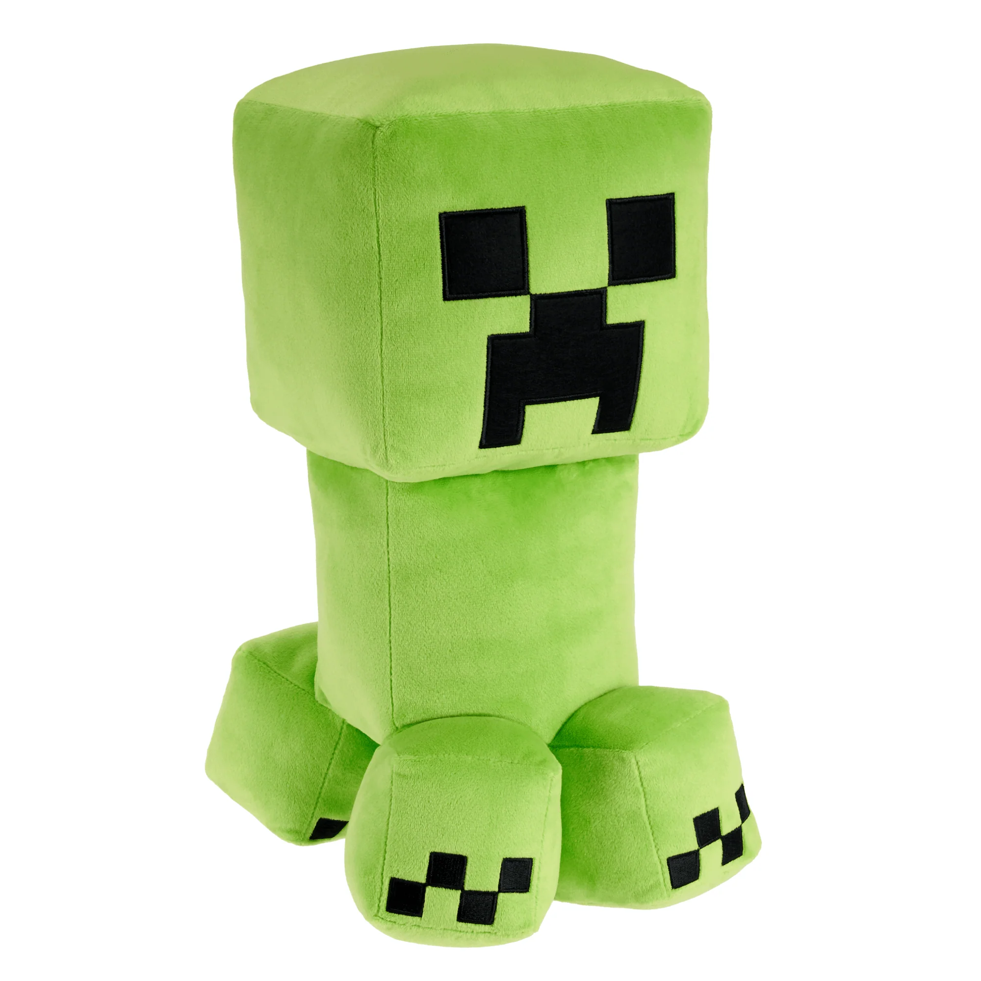 Figura De Peluche Gigante De Creeper De Minecraft De 40,6Cm, Diseño Pixelado - Image 3