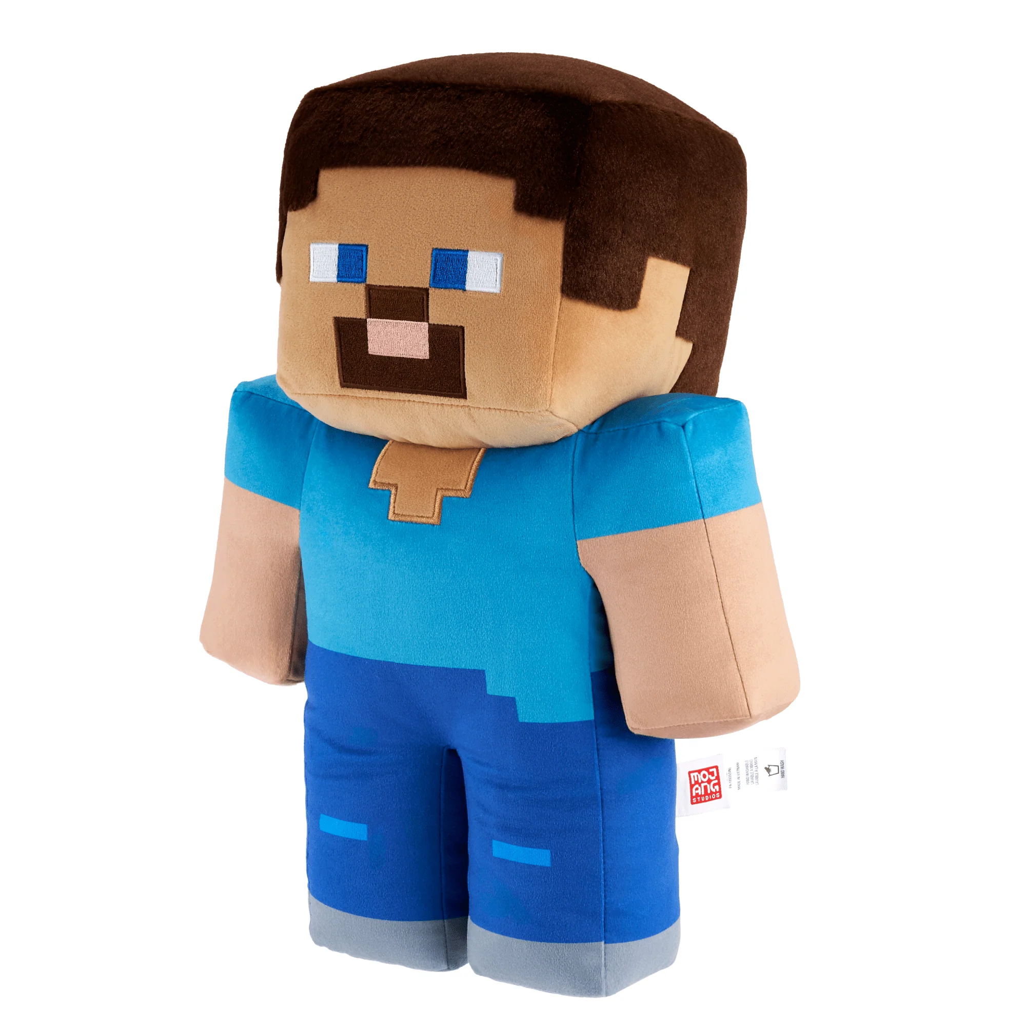Figura De Peluche Gigante De Steve De Minecraft De 40,6Cm, Diseño Pixelado - Image 4