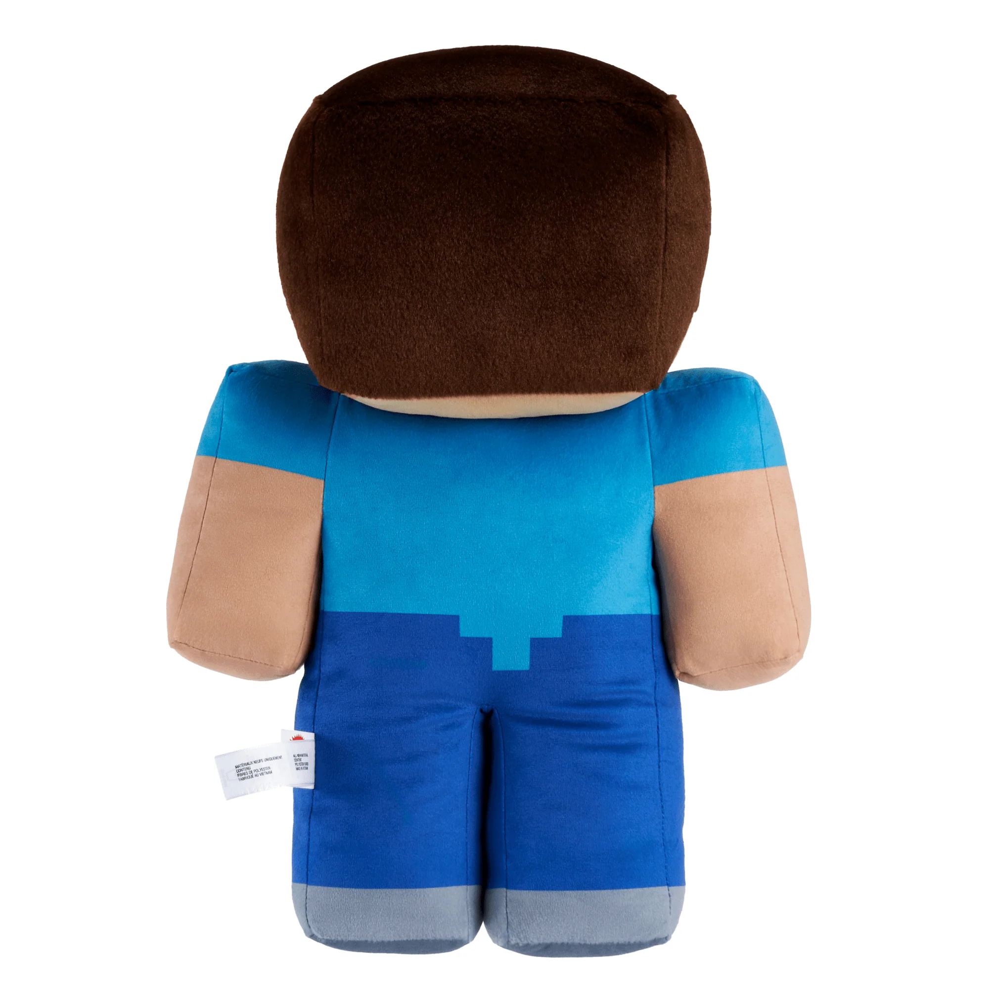 Figura De Peluche Gigante De Steve De Minecraft De 40,6Cm, Diseño Pixelado - Image 5