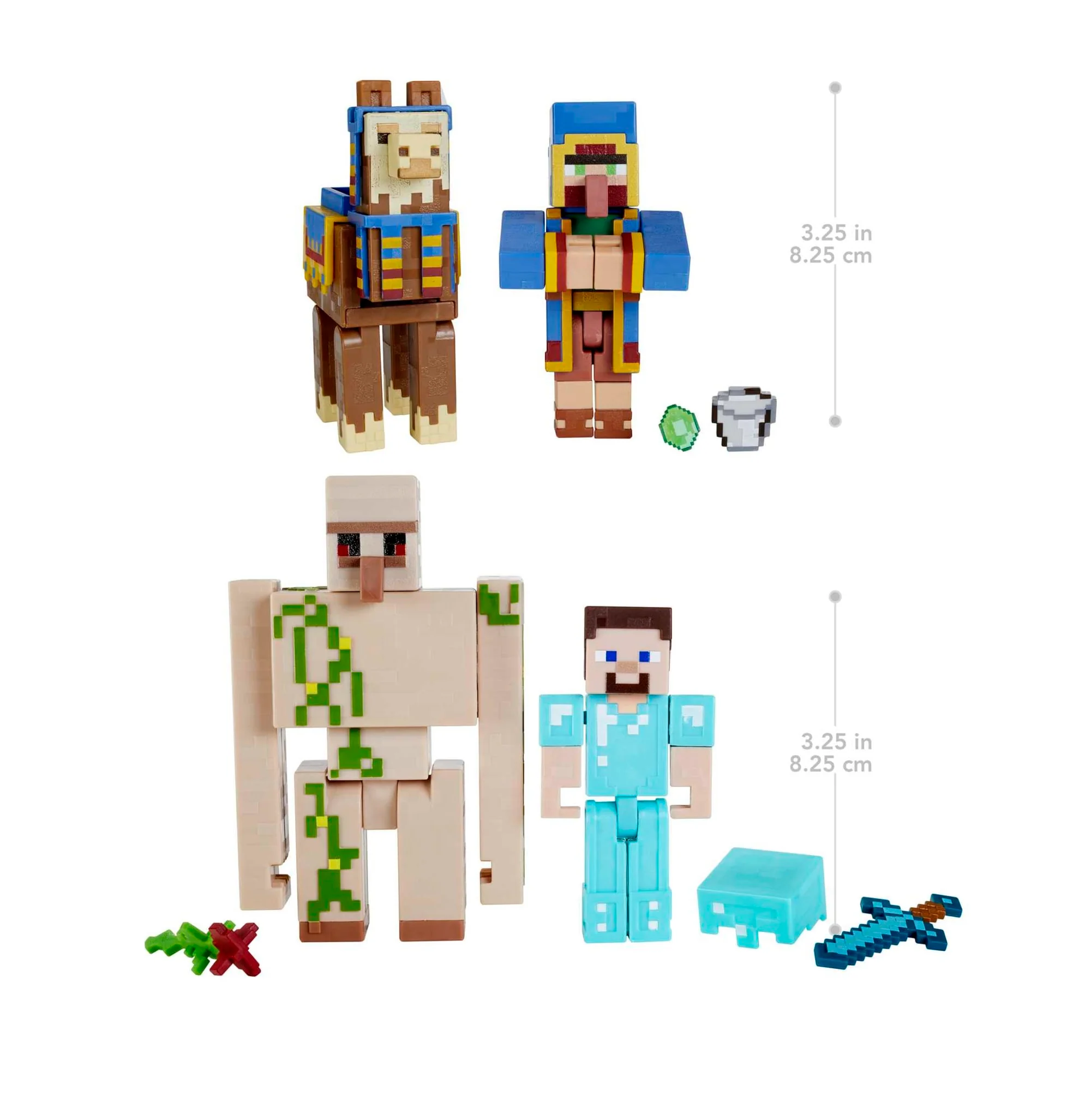 Набор фигурок базовых Minecraft 2 шт. в ассортименте - Image 3