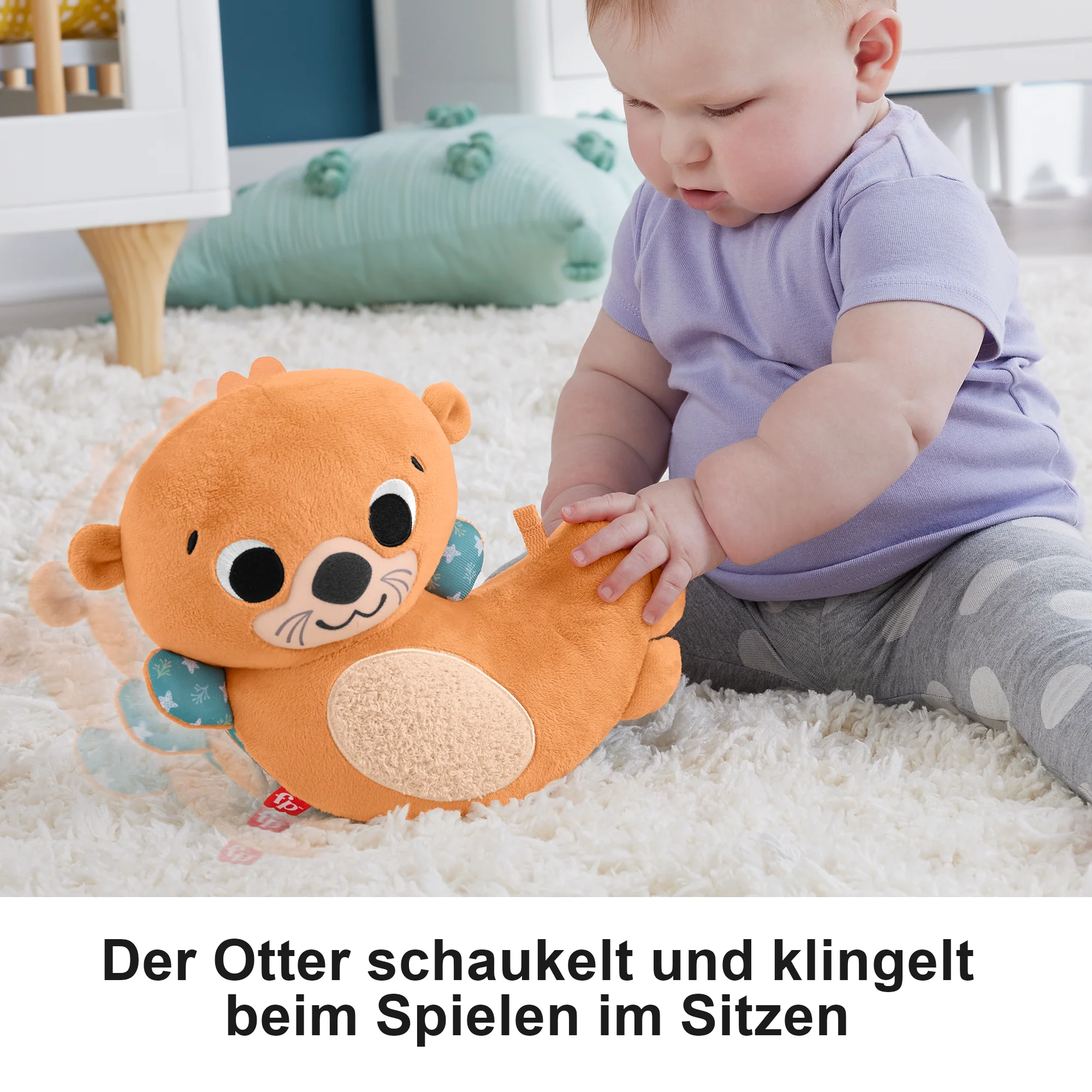 Fisher-Price 2-In-1 Bauchlage Otter - Image 3