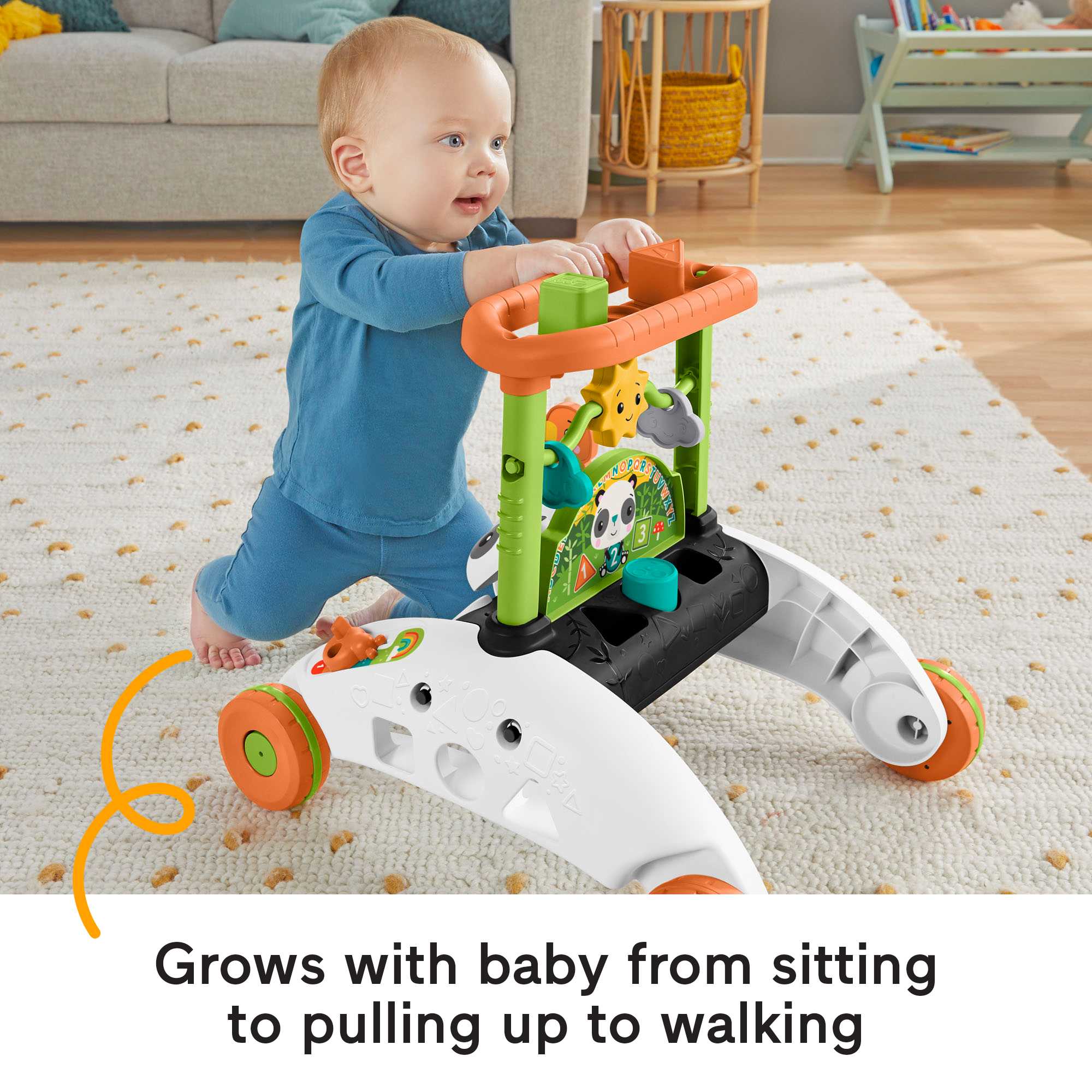 Fisher-Price 2-Sided Steady Speed Panda Walker - Image 3