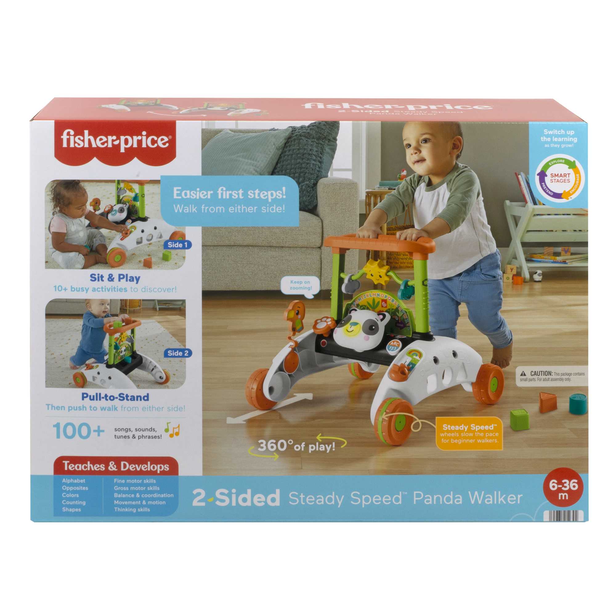 Fisher-Price 2-Sided Steady Speed Panda Walker - Image 6