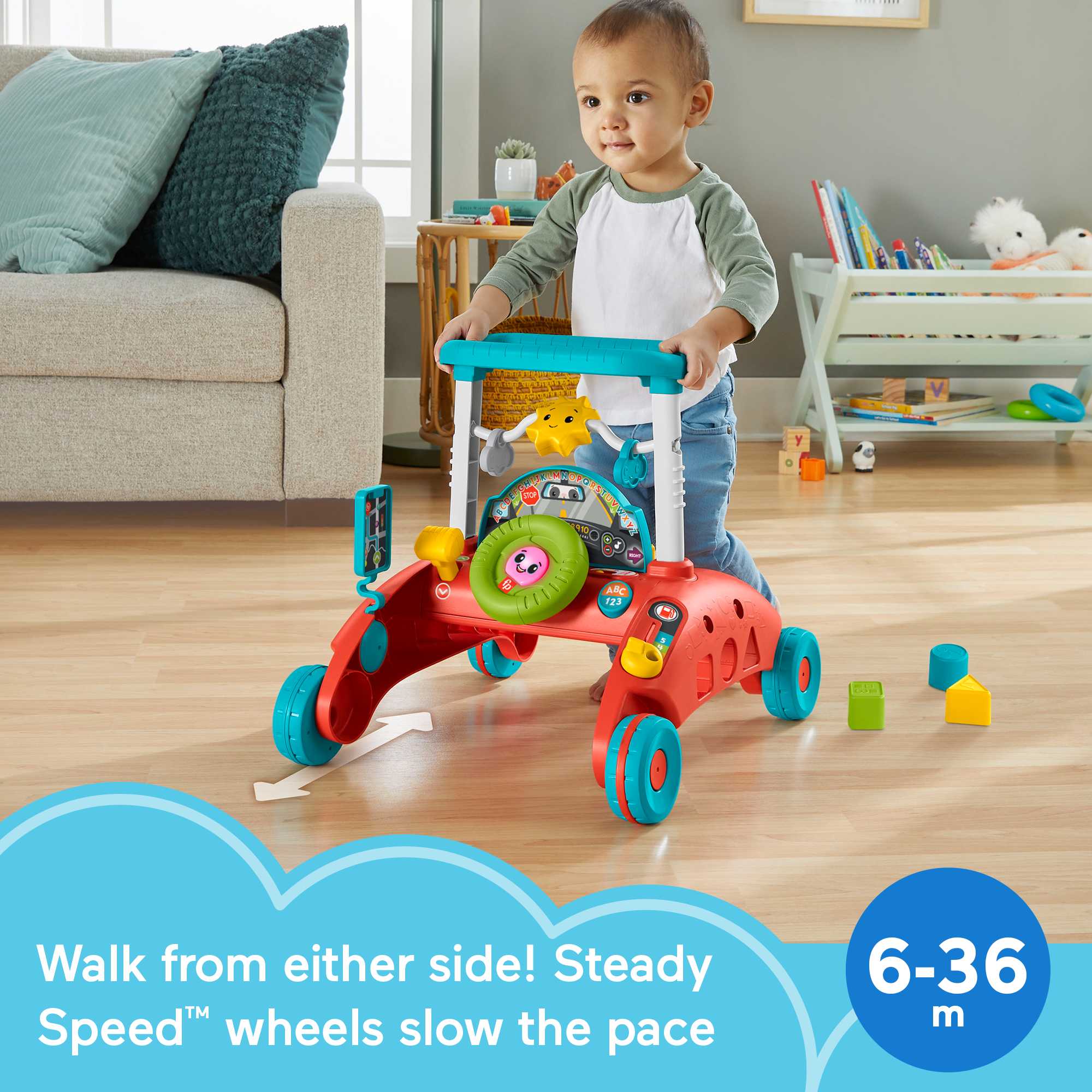 Fisher-Price® 2-Sided Steady Speed™ Walker - Image 2