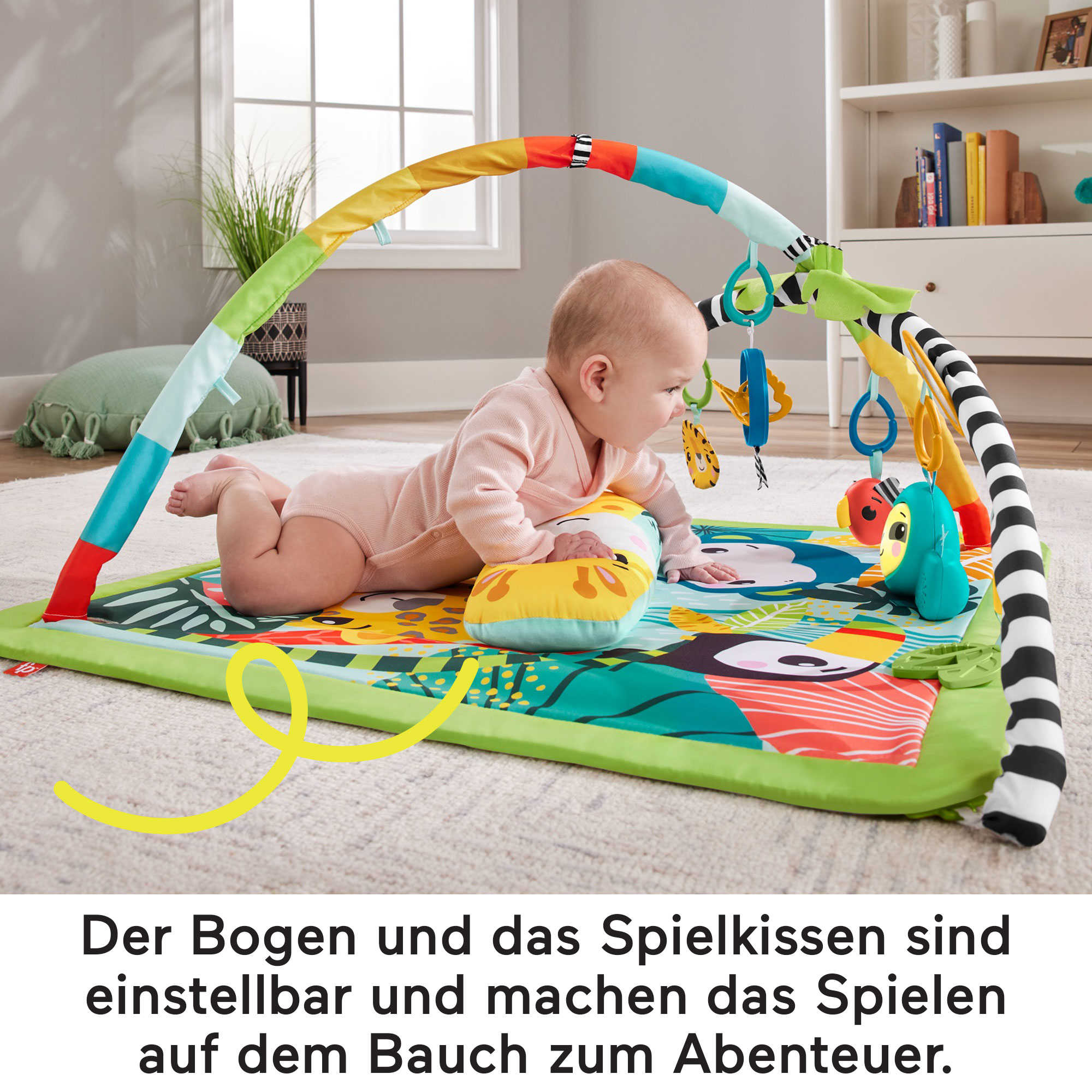 Fisher-Price 3-In-1 Rainforest Spieldecke - Image 3