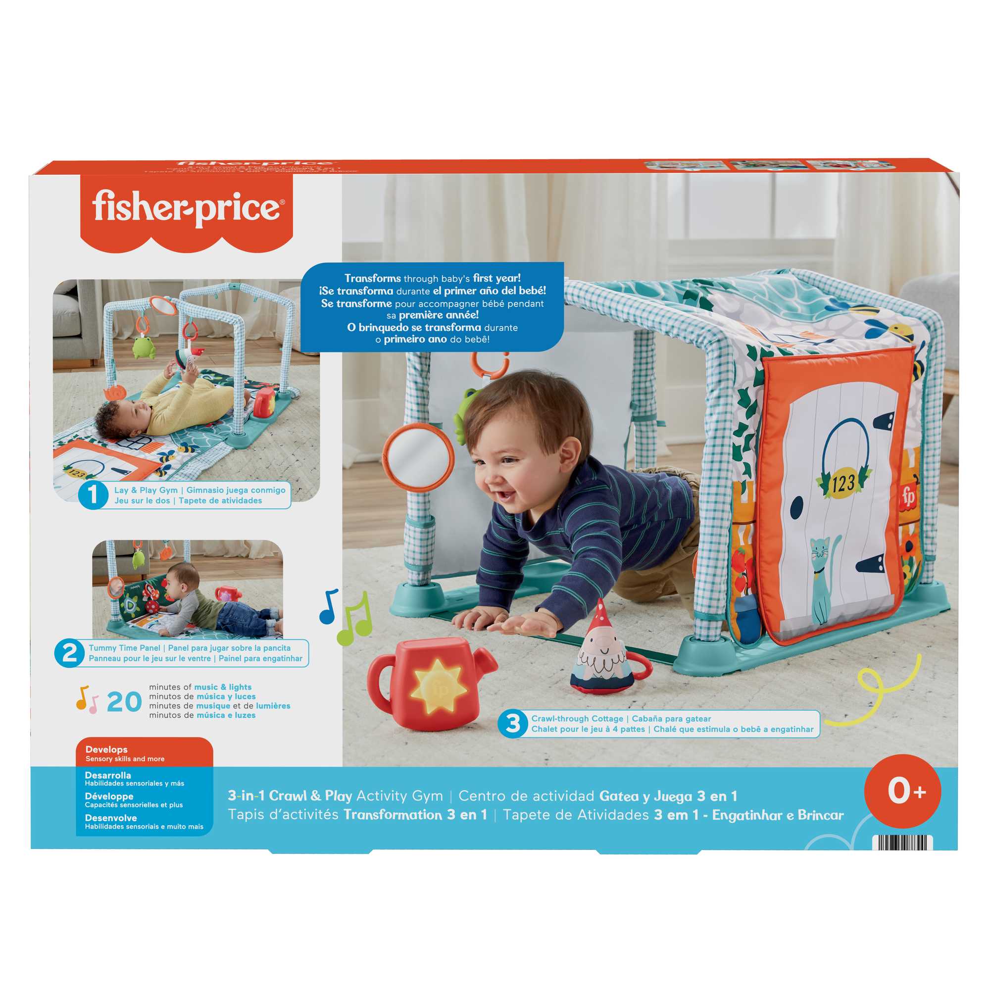 Fisher-Price 3-in-1 Crawl & Play Activity Gym - Image 6