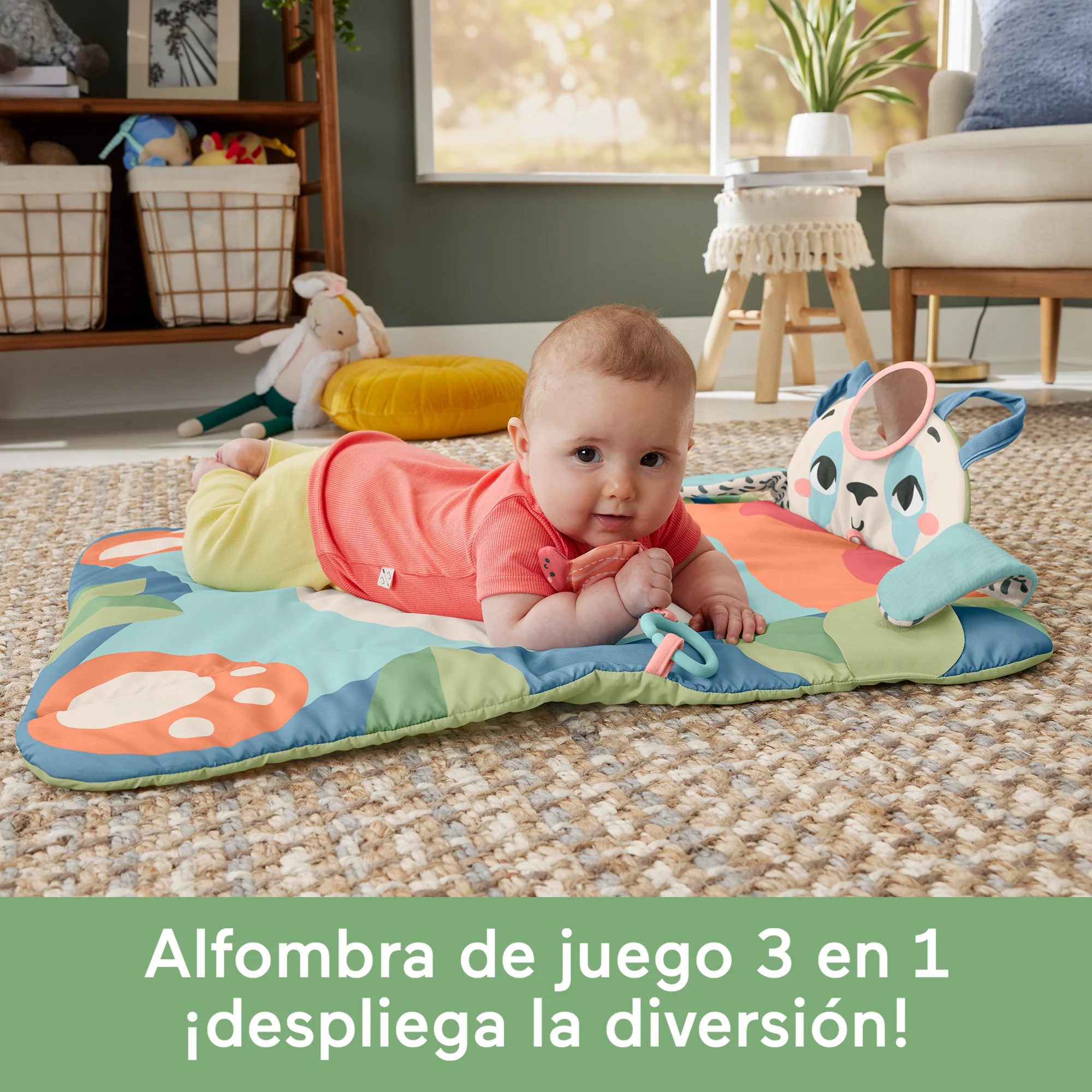 Fisher-Price Sustainapals Alfombra Panda 3 En 1 - Image 3