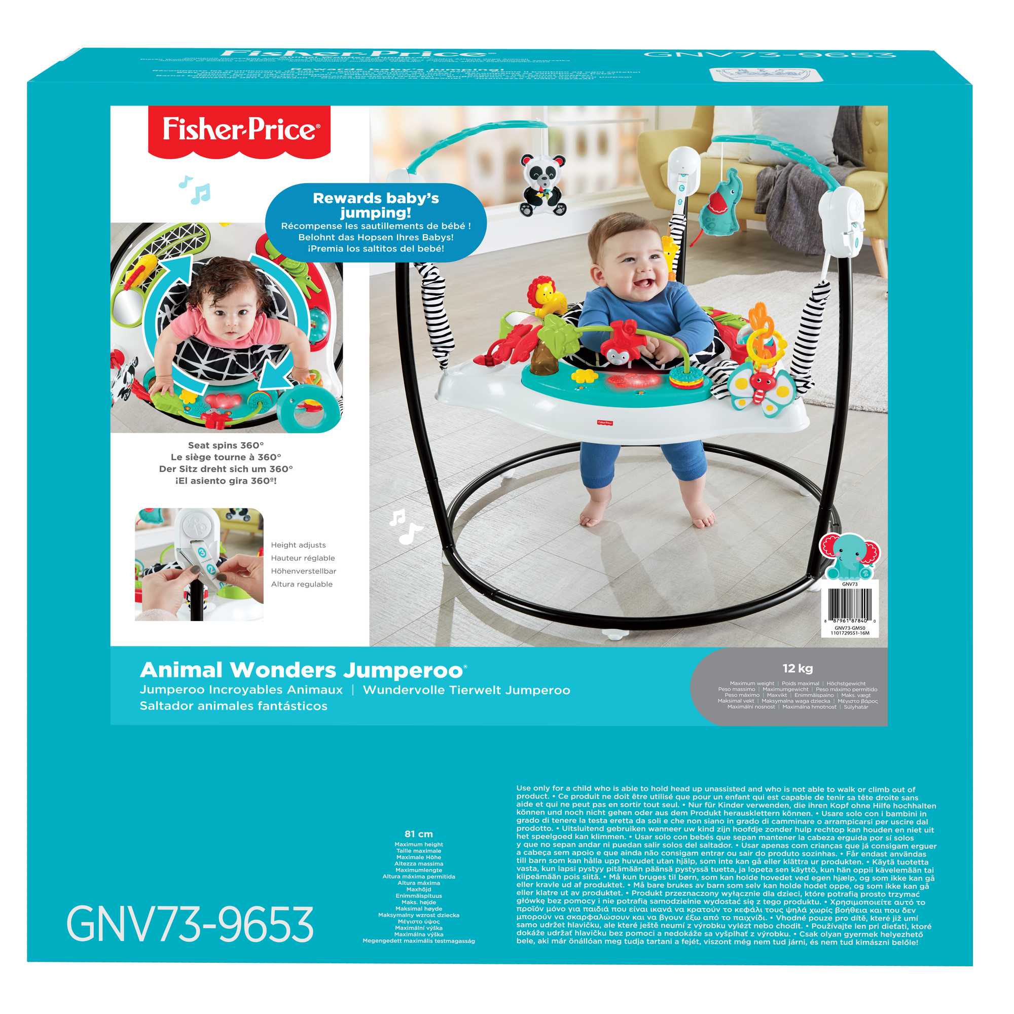 Fisher-Price® Animal Wonders Jumperoo® - Image 6