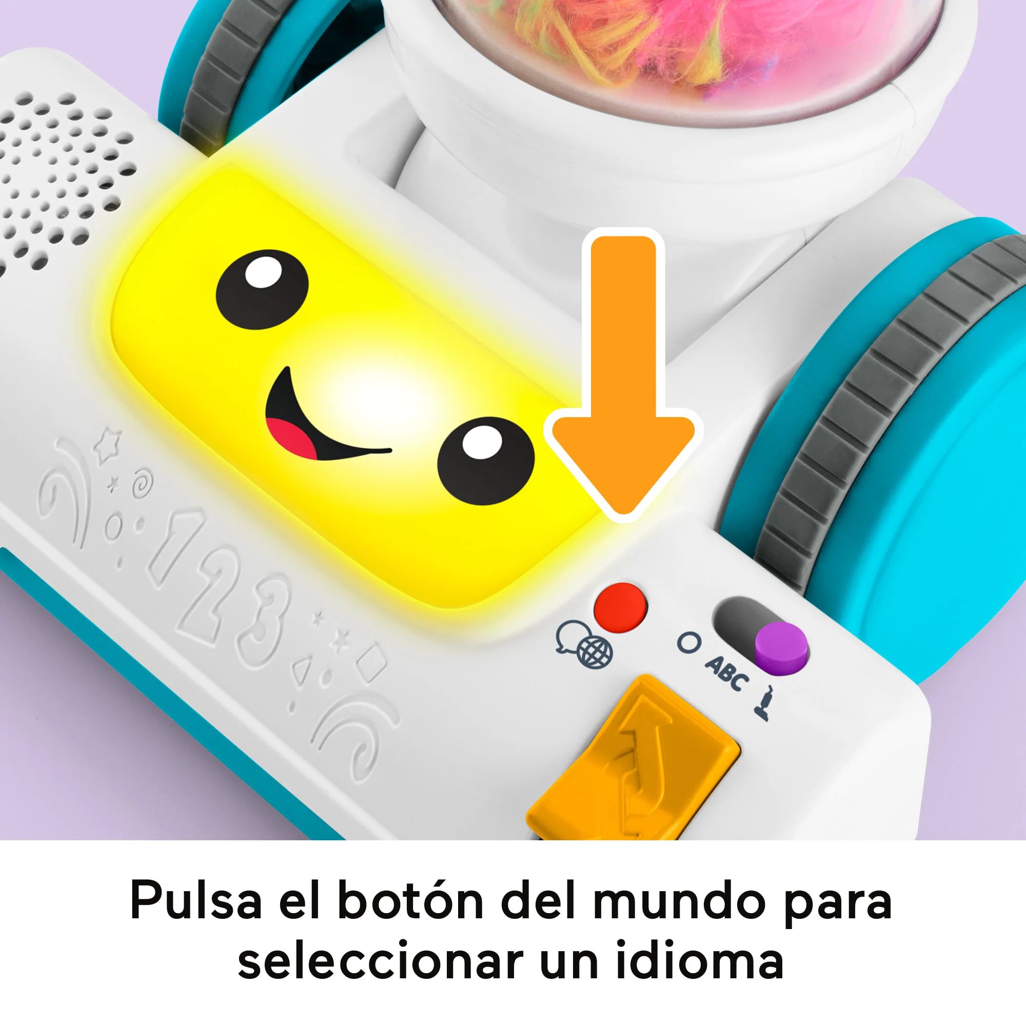 Aspirador 2 En 1 De Laugh & Learn De Fisher-Price, Juguete De Aprendizaje Musical, Versión En Varios Idiomas - Image 3