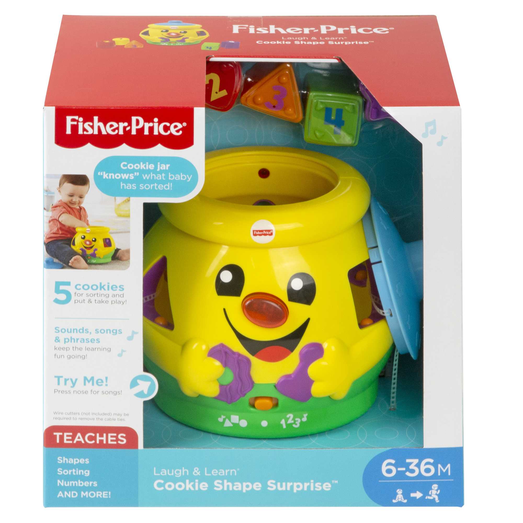 Fisher-Price Baby Smartronics Cookie Shape Surprise - Image 3