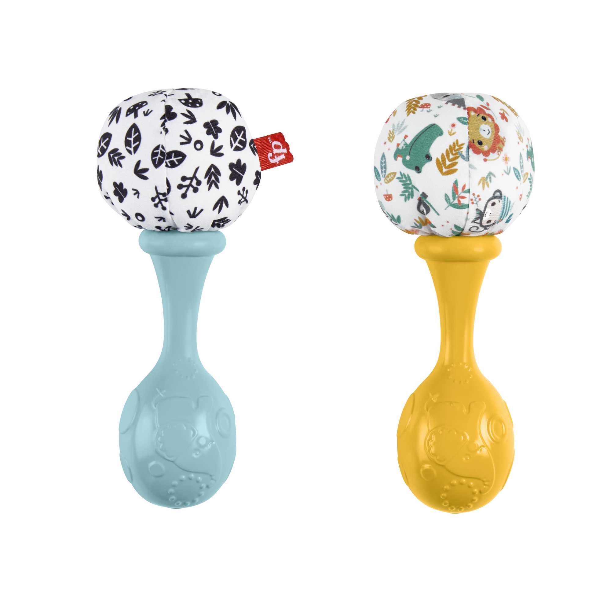 Fisher-Price Babys Rumba-Rasseln Spielzeug, 2Er-Set Für Babys Ab 3 Monaten, Kontrastreiches Design - Image 4