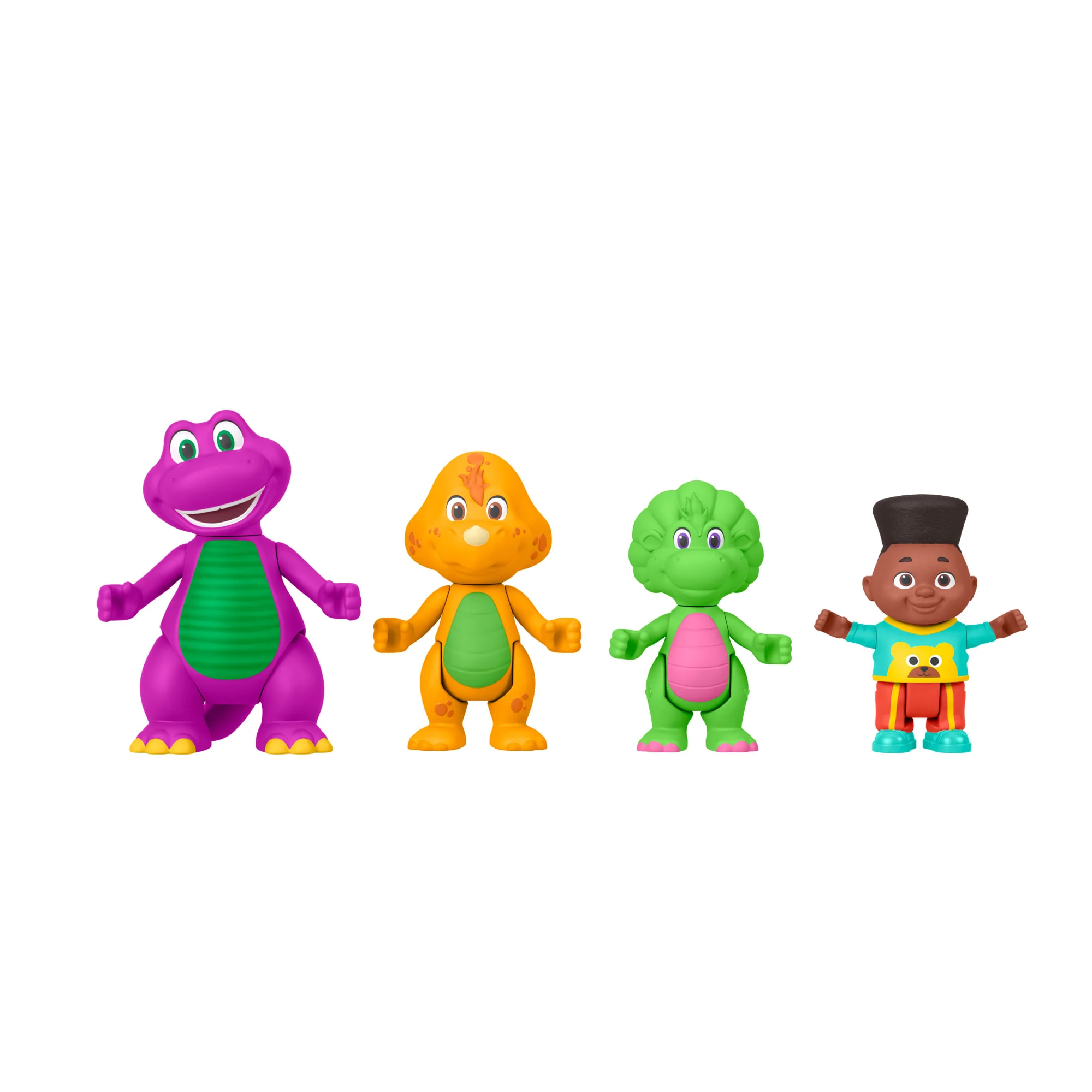 Fisher-Price Barney's World Barney Hey Friends Pack With 4 Figures - Image 5
