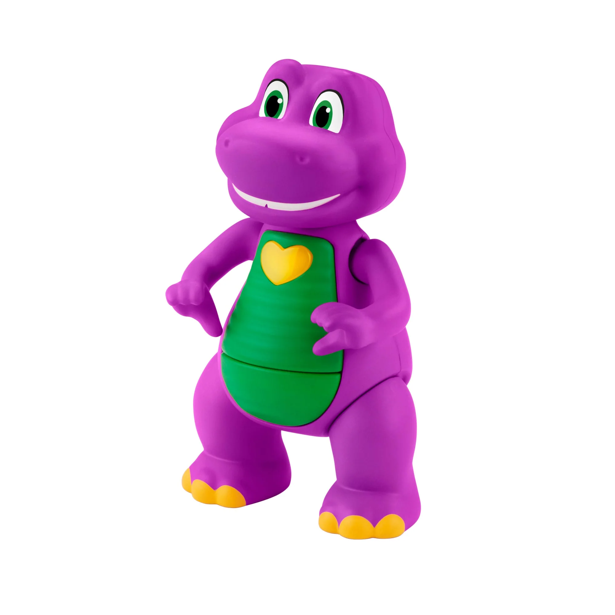 Fisher-Price Barney's World Heart Hands Barney Toy Figure With Music & Lights For Kids - Image 6