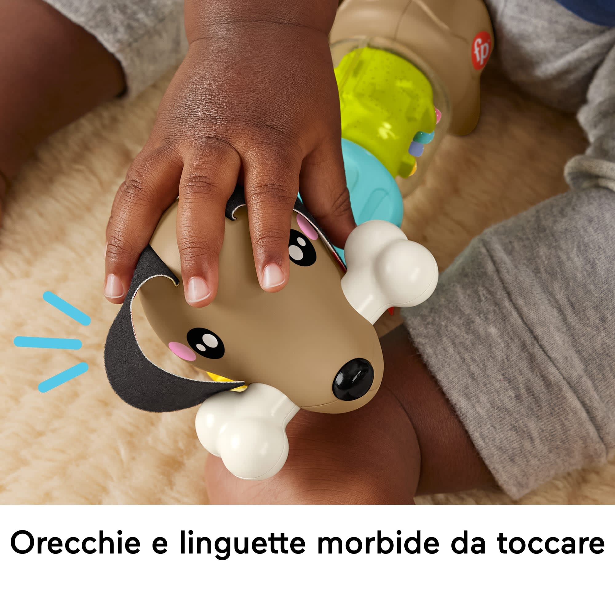 Fisher-Price Fp Pets Bassotto Gira E Gioca, Giocattolo Sensoriale Per Le Capacità Motorie Complesse Per Bambini - Image 4