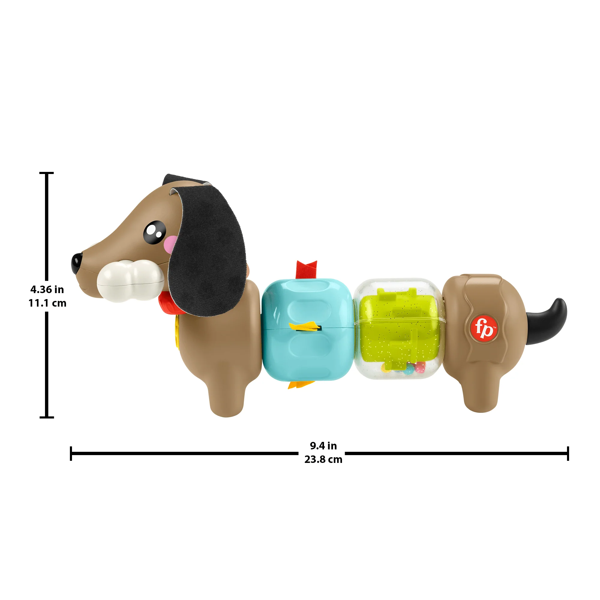Fisher-Price Fp Pets Bassotto Gira E Gioca, Giocattolo Sensoriale Per Le Capacità Motorie Complesse Per Bambini - Image 5
